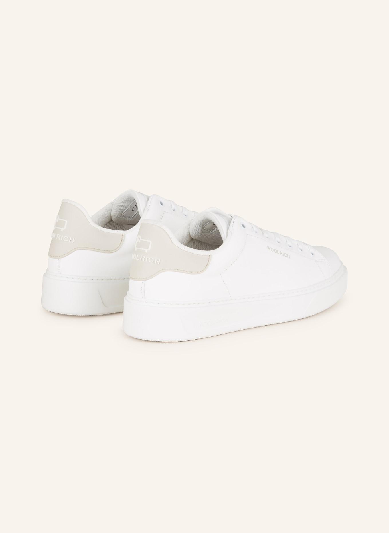 WOOLRICH Sneakers, Color: WHITE/ BEIGE (Image 2)