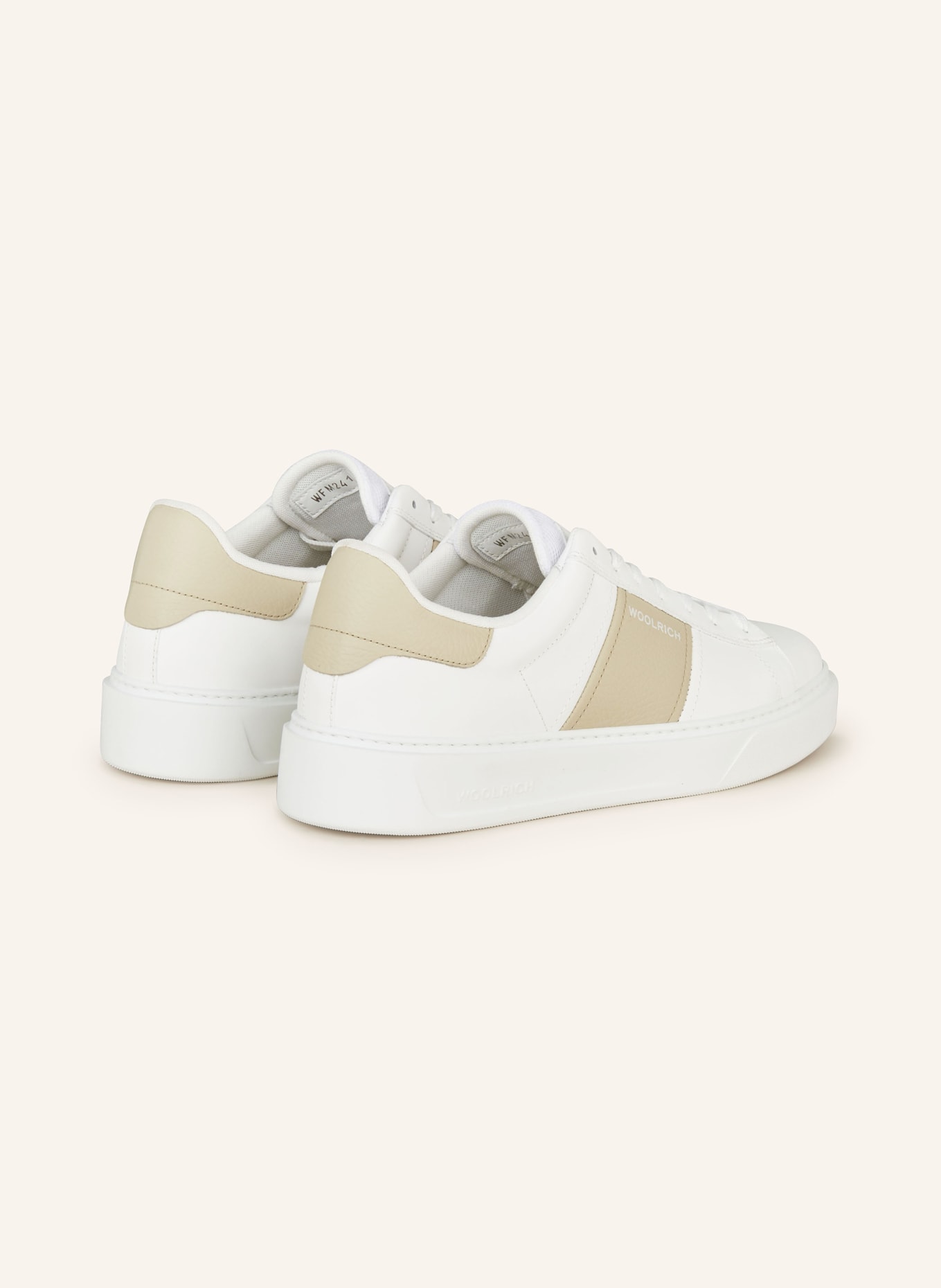 WOOLRICH Sneakers, Color: WHITE/ BEIGE (Image 2)