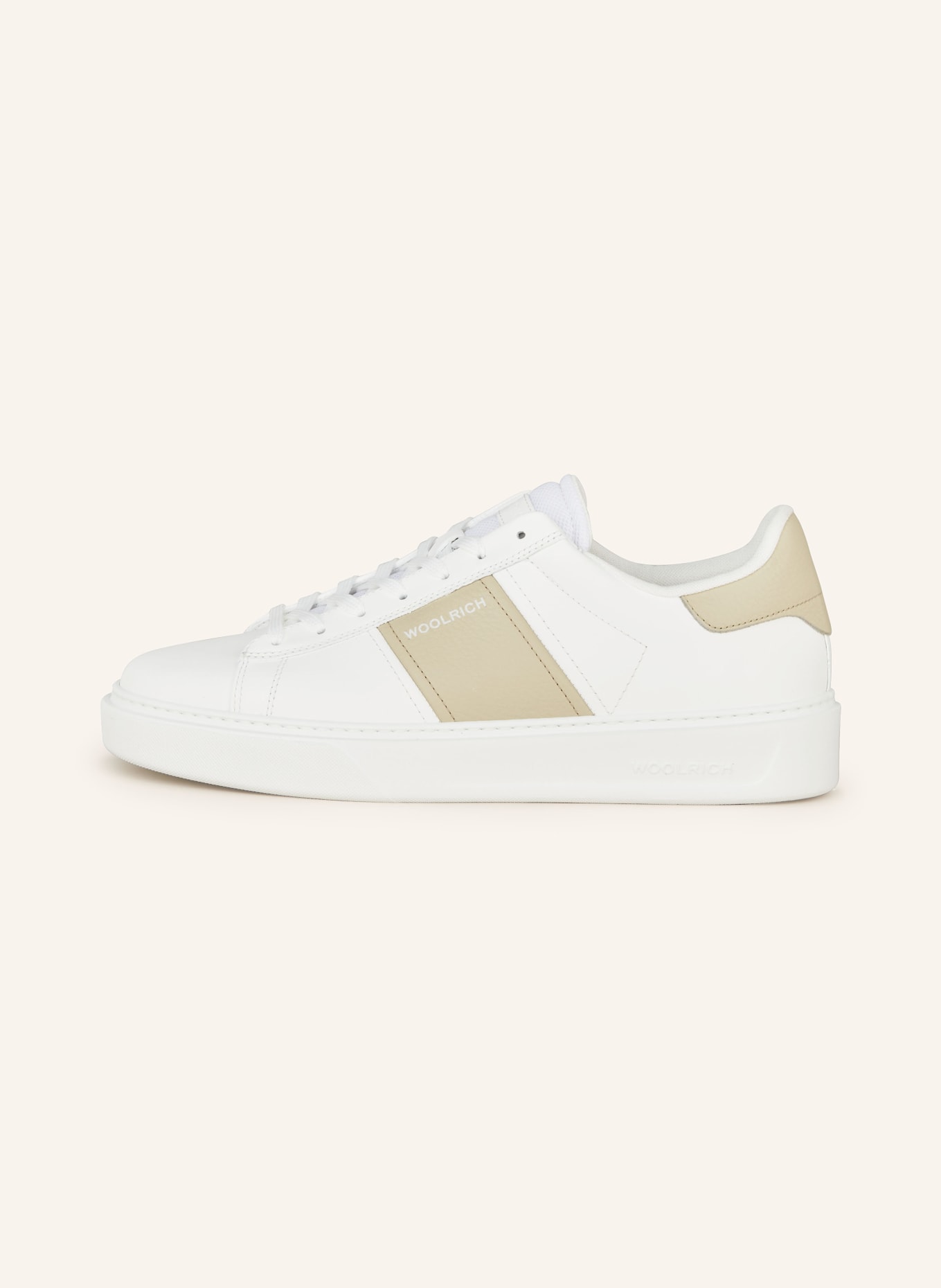 WOOLRICH Sneakers, Color: WHITE/ BEIGE (Image 4)