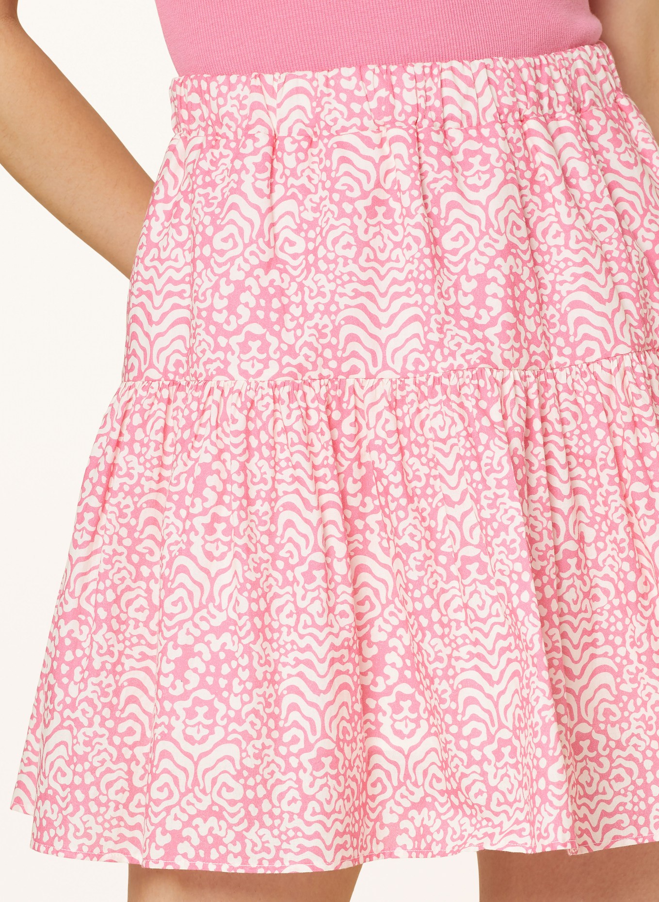Juvia Skirt MELODY, Color: PINK/ WHITE (Image 4)