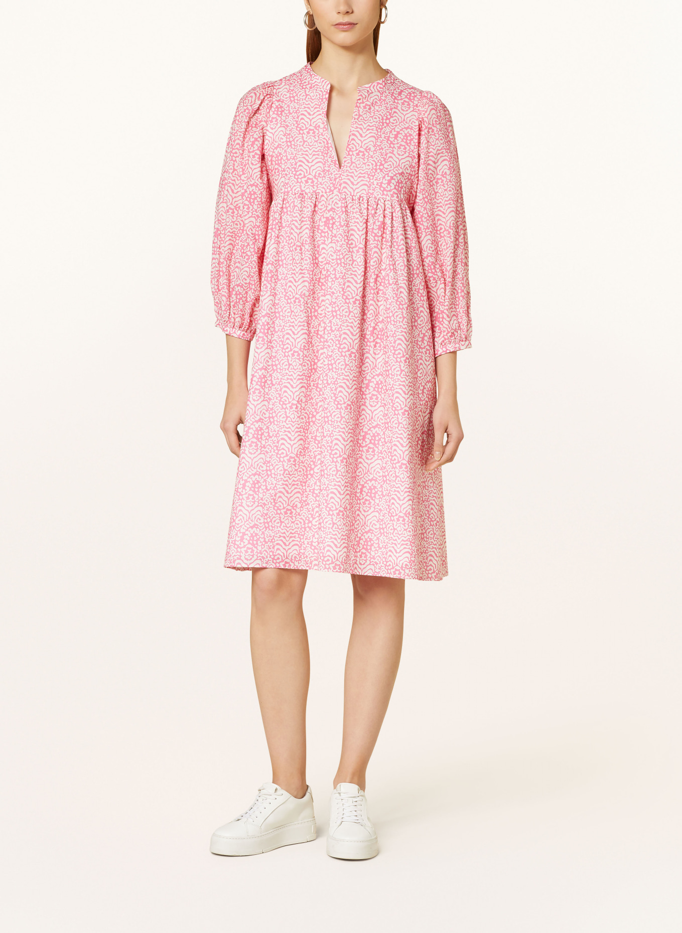 Juvia Dress RHONDA, Color: PINK/ WHITE (Image 2)