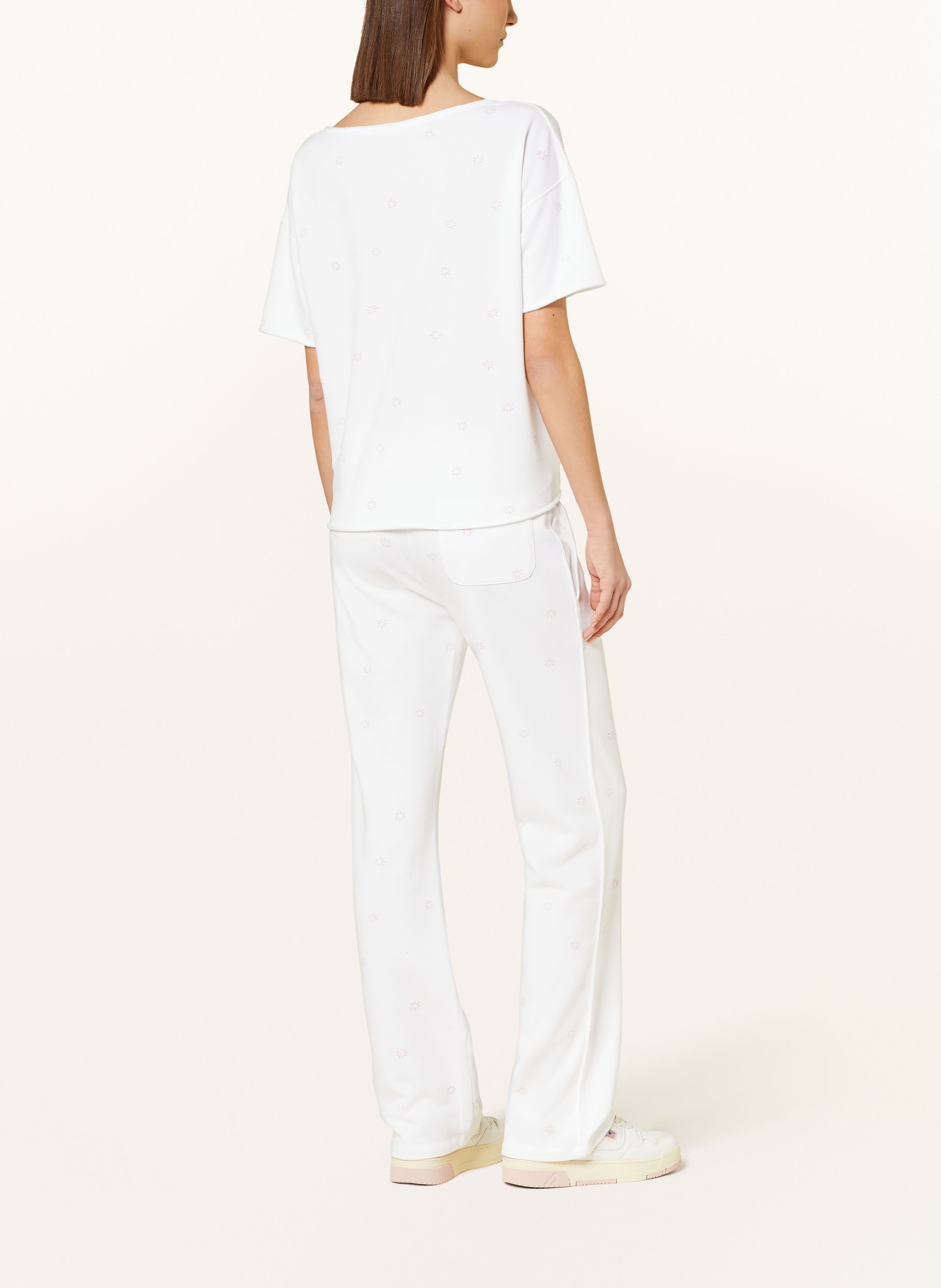 Juvia Sweatshirt KAYA, Color: WHITE/ PINK (Image 3)