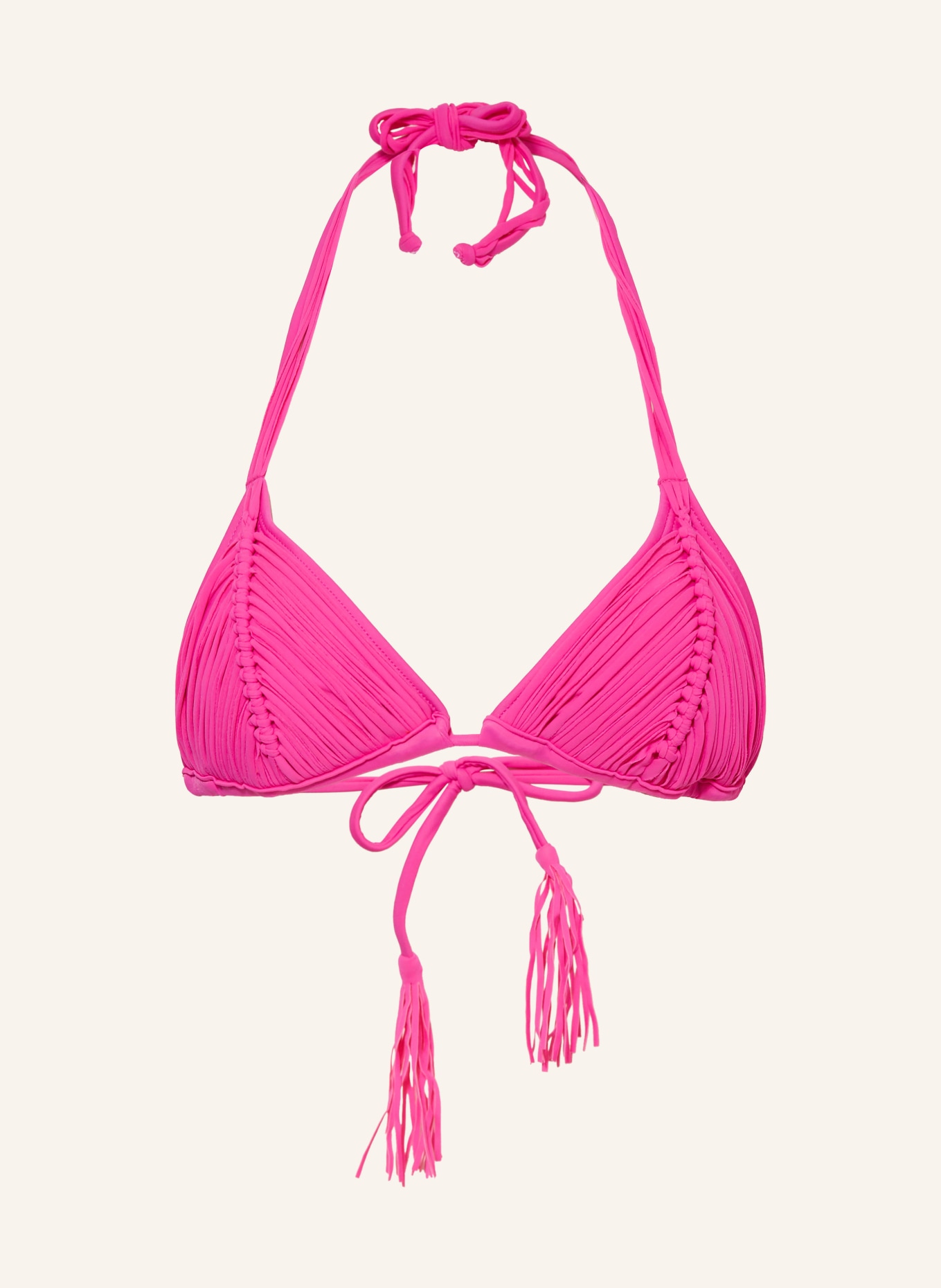 PQ Triangle bikini top EVERY DAY, Color: PINK (Image 1)