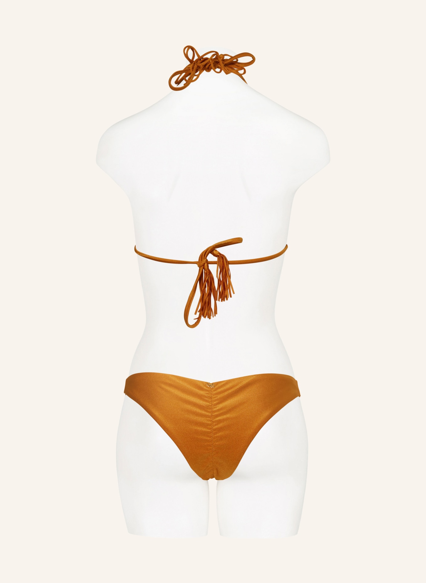 PQ Basic bikini bottoms SAND DUNE, Color: DARK YELLOW (Image 3)