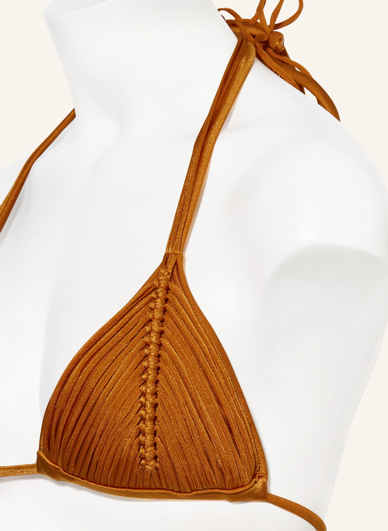 PQ Triangel-Bikini-Top SAND DUNE ISLA, Farbe: DUNKELGELB (Bild 4)