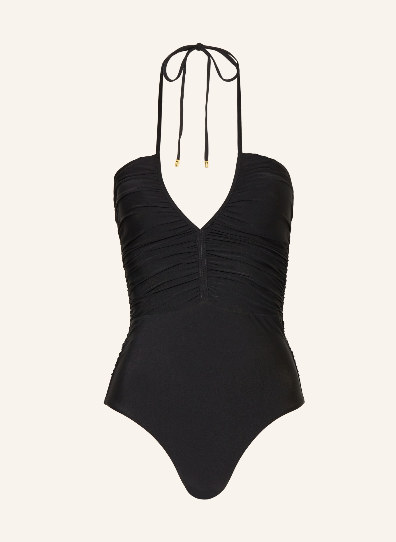 PQ Halter neck swimsuit MIDNIGHT JOISE, Color: BLACK (Image 1)