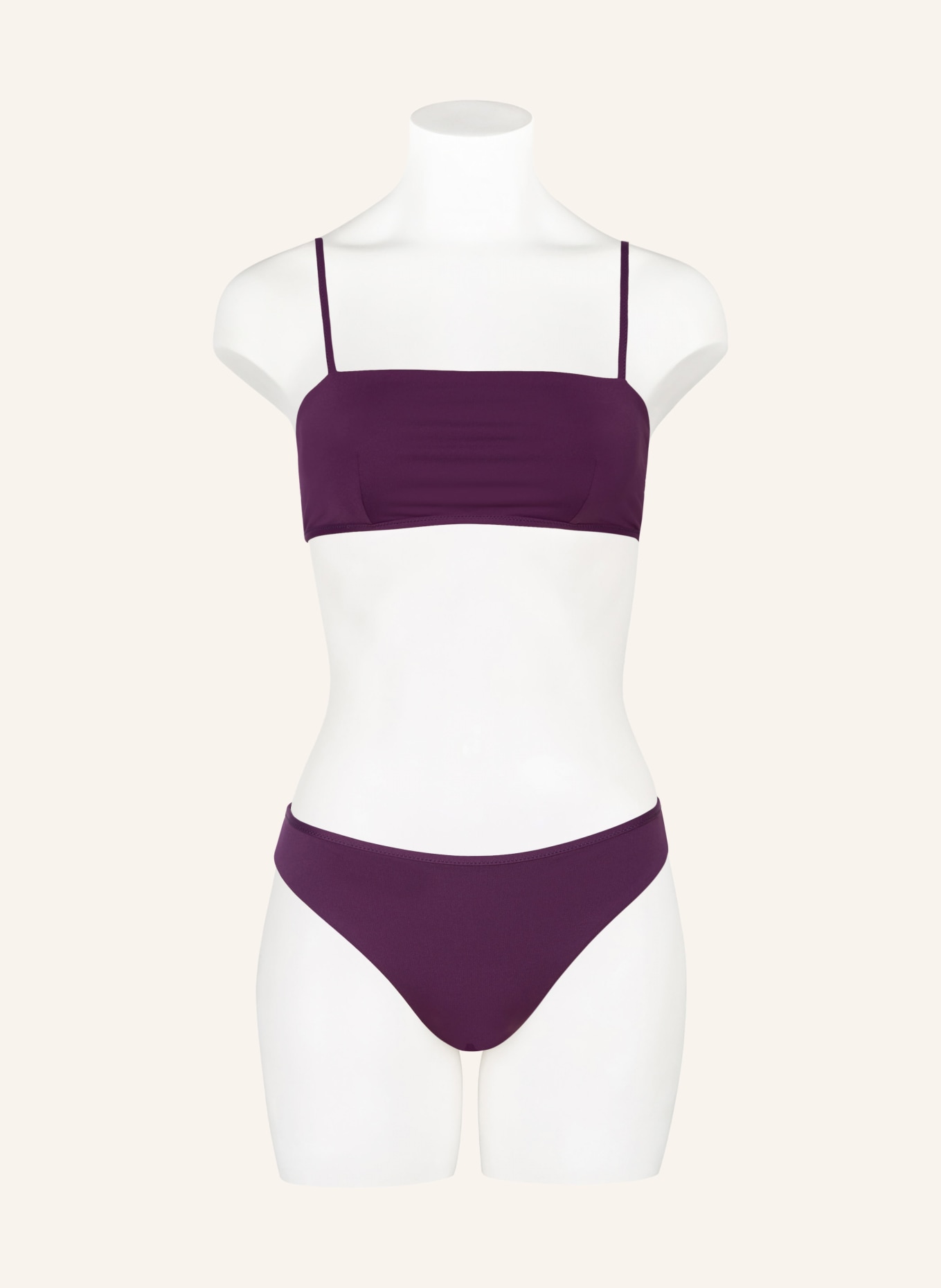 MYMARINI Góra od bikini bustier EASY TOP, model dwustronny, Kolor: FIOLETOWY/ JASNOFIOLETOWY (Obrazek 2)