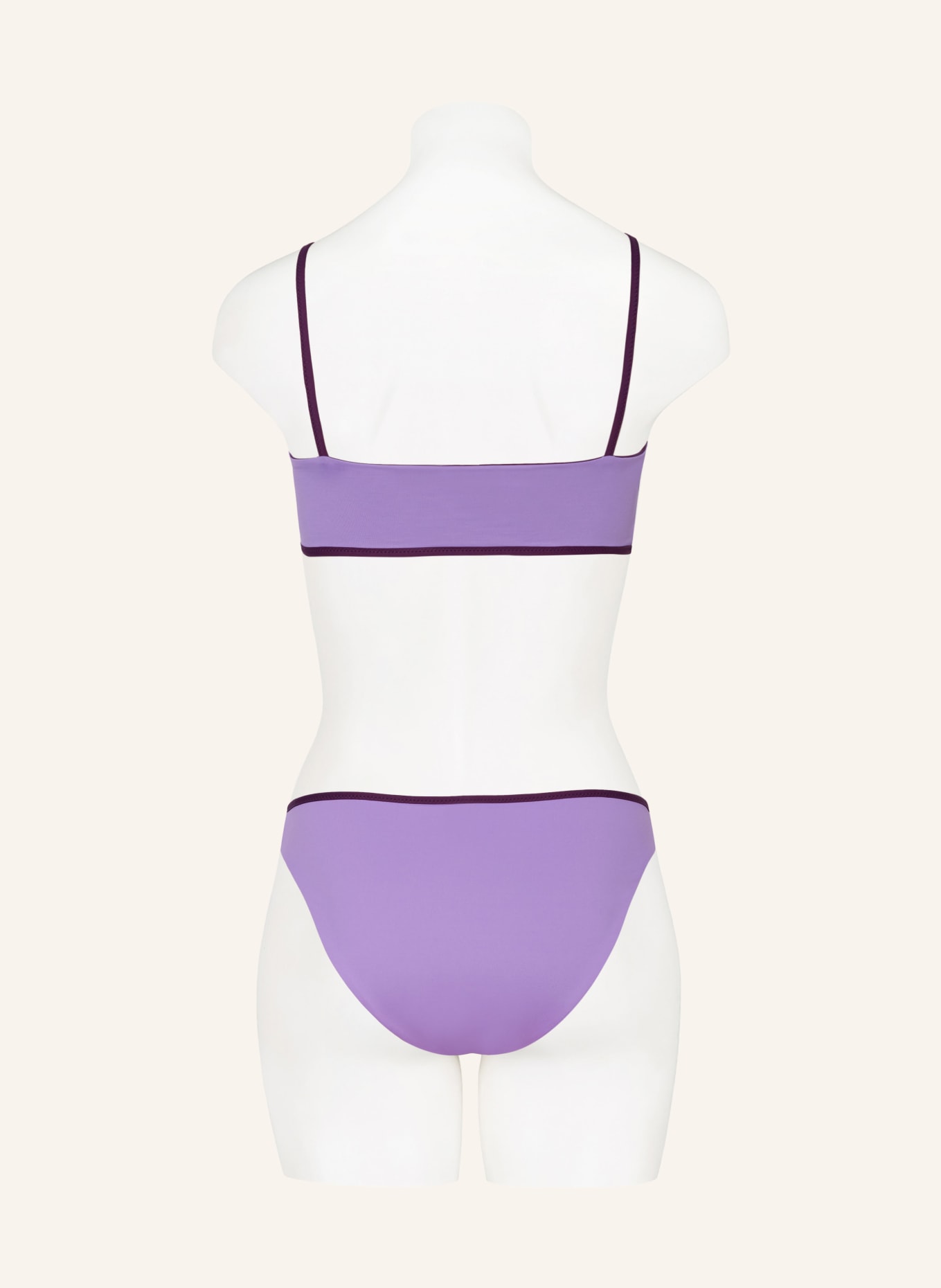 MYMARINI Bralette bikini top EASY TOP reversible, Color: DARK PURPLE/ LIGHT PURPLE (Image 5)
