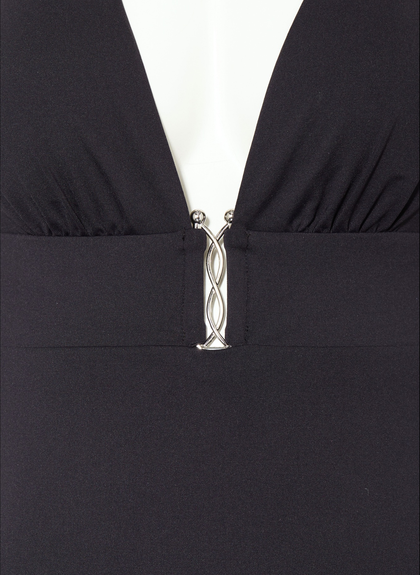 IODUS Halter neck swimsuit AQUILA, Color: BLACK (Image 4)