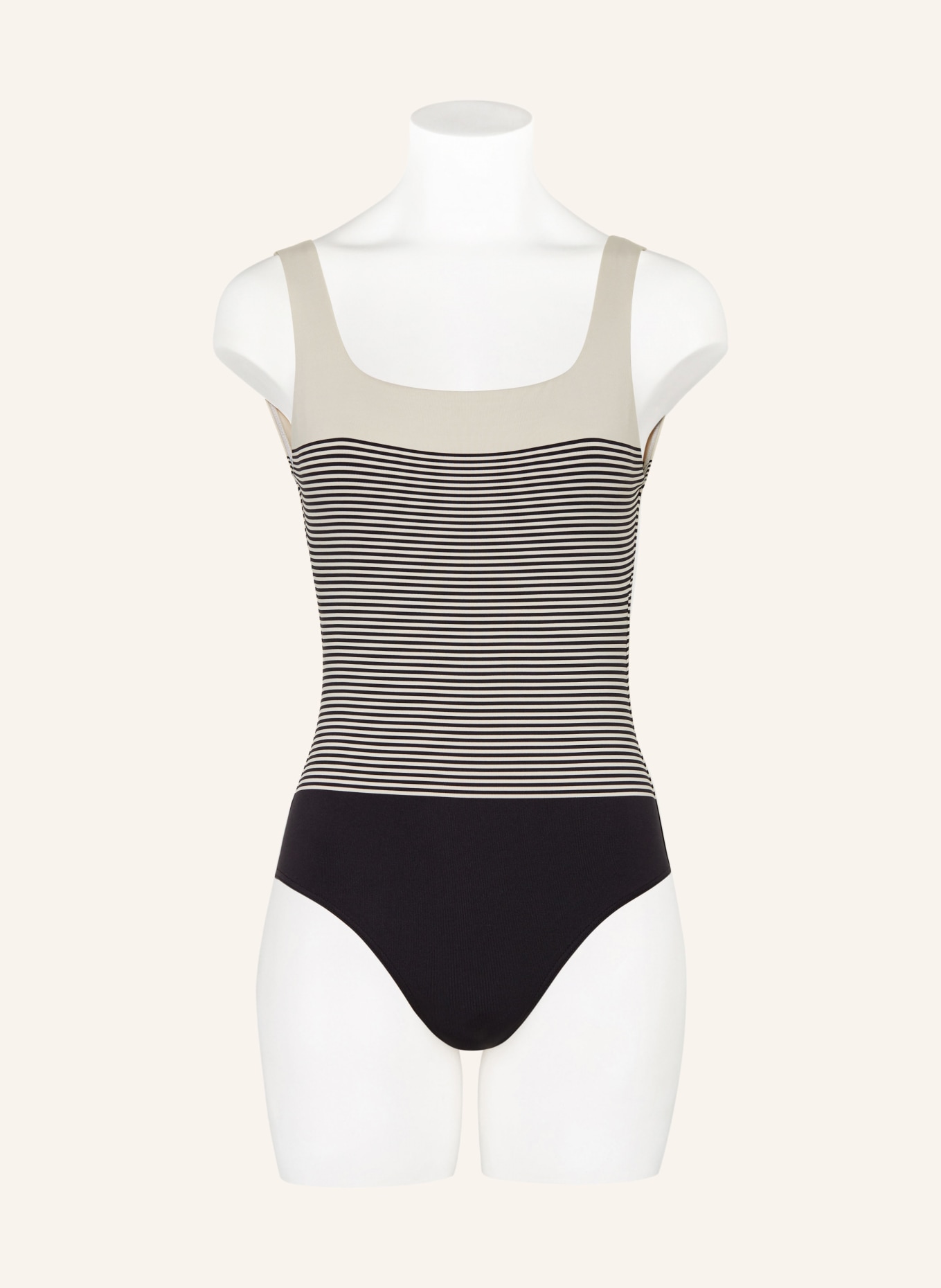 IODUS Swimsuit LEZAKA, Color: BLACK/ BEIGE (Image 2)