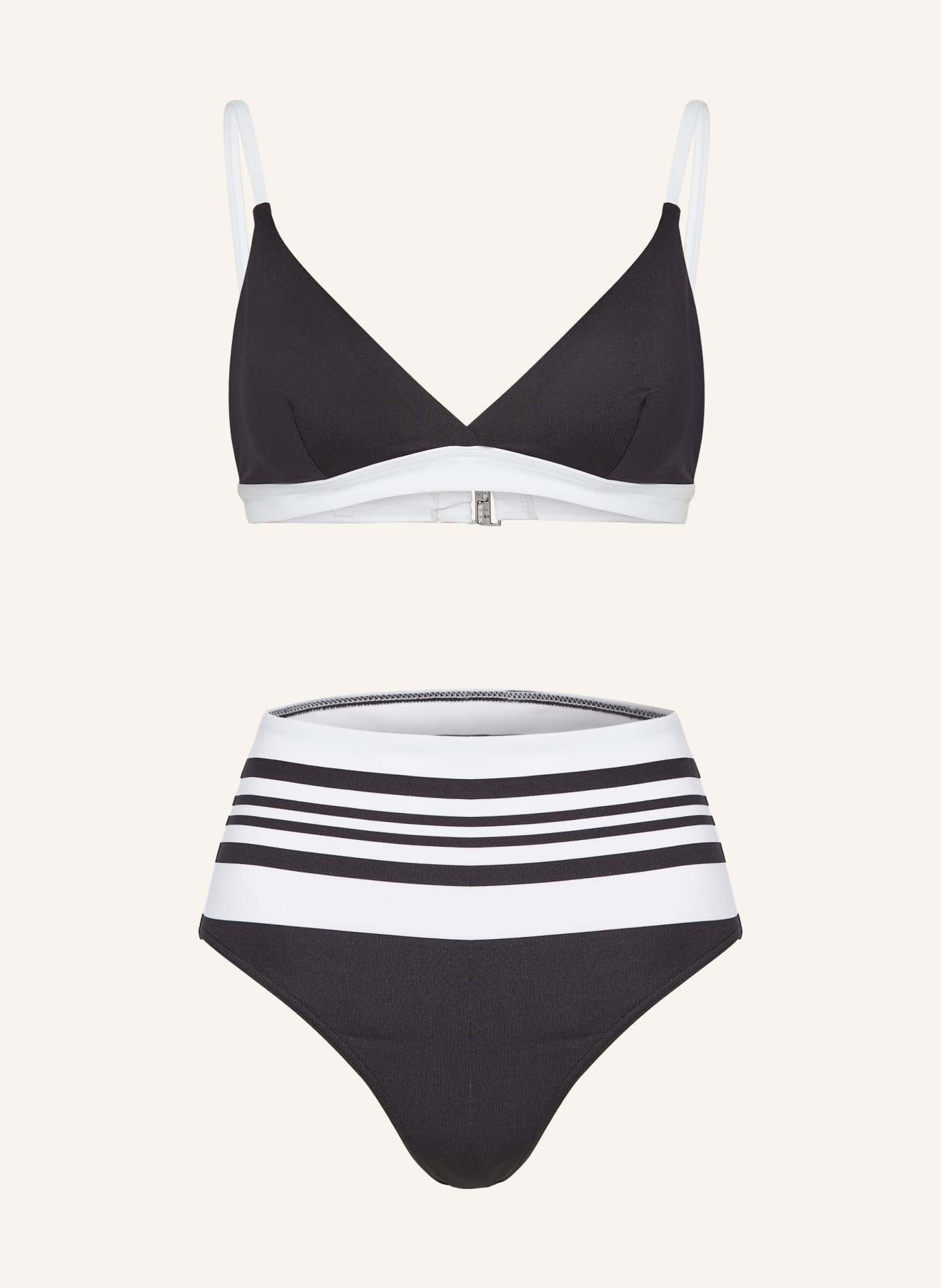 IODUS Triangle bikini CASSIOPEE, Color: BLACK/ WHITE (Image 1)