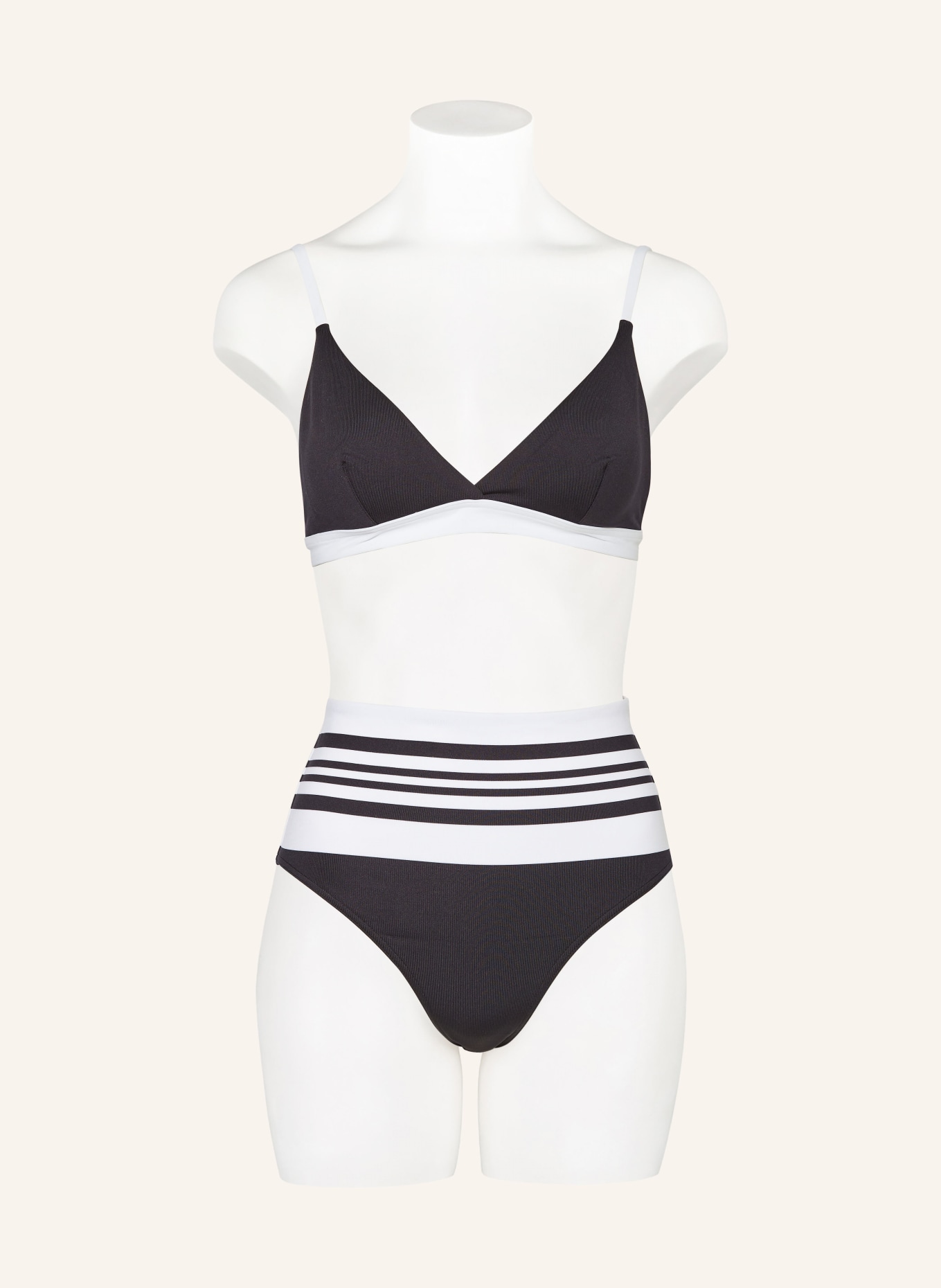 IODUS Triangle bikini CASSIOPEE, Color: BLACK/ WHITE (Image 2)