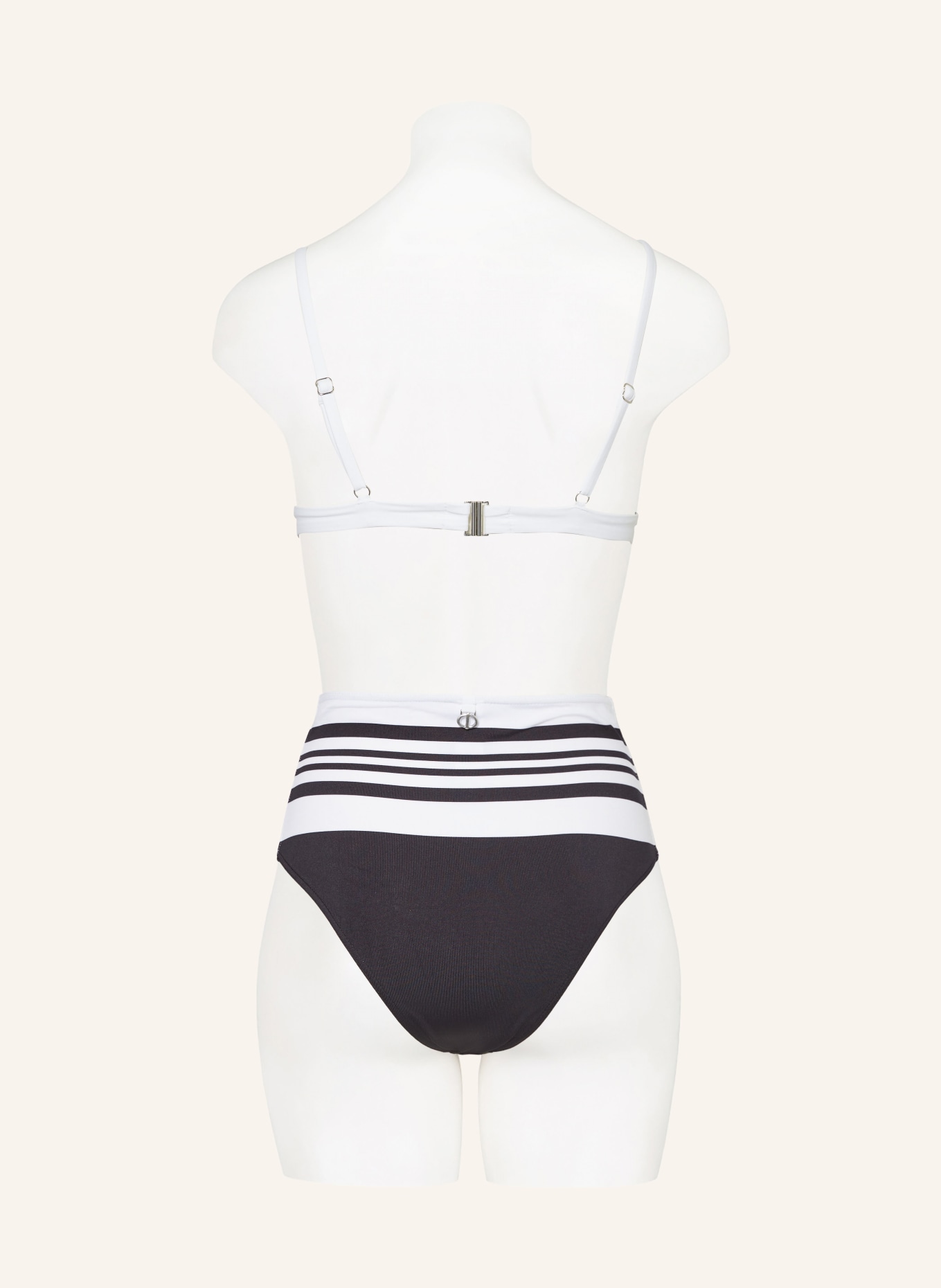 IODUS Triangle bikini CASSIOPEE, Color: BLACK/ WHITE (Image 3)