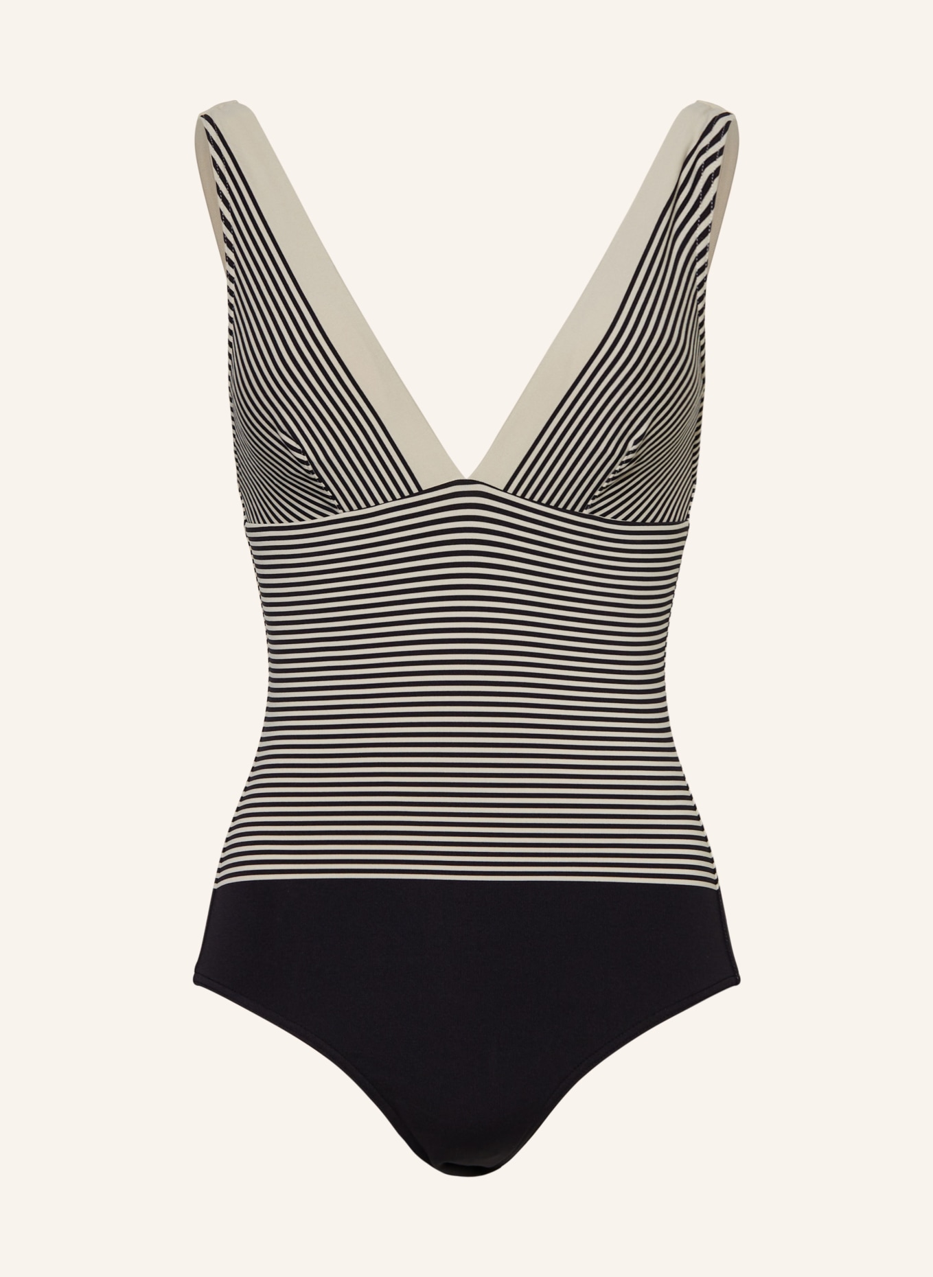 IODUS Swimsuit LEZAKA, Color: BLACK/ CREAM (Image 1)