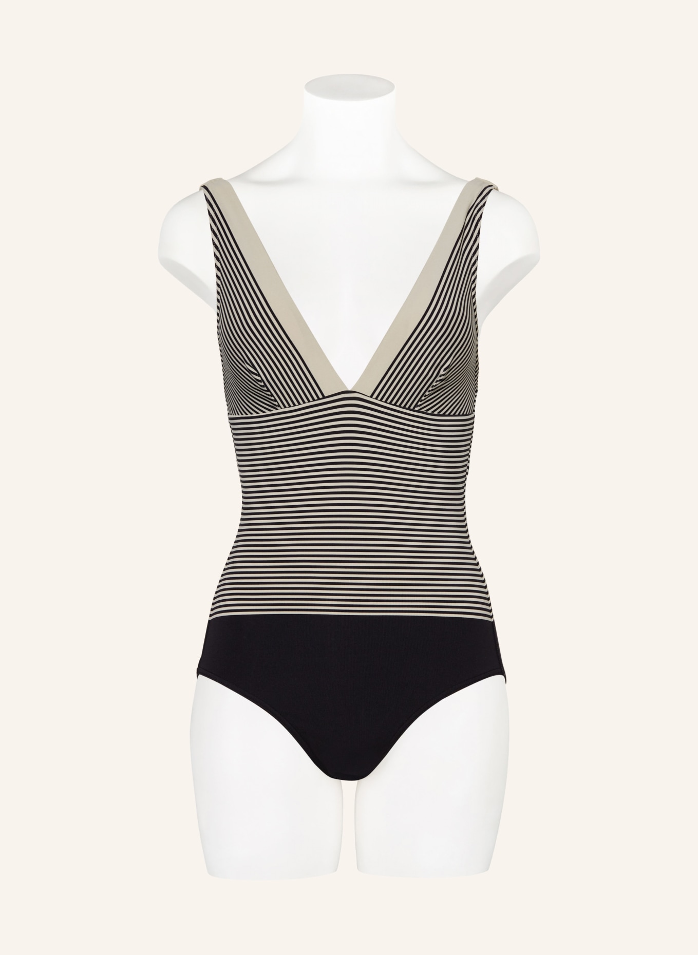 IODUS Swimsuit LEZAKA, Color: BLACK/ CREAM (Image 2)