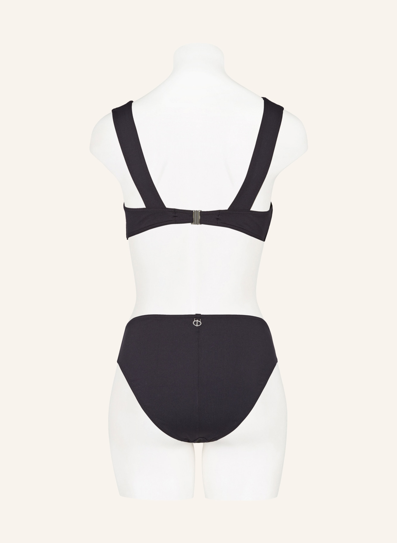 IODUS Bralette bikini MAIDER, Color: BLACK (Image 3)