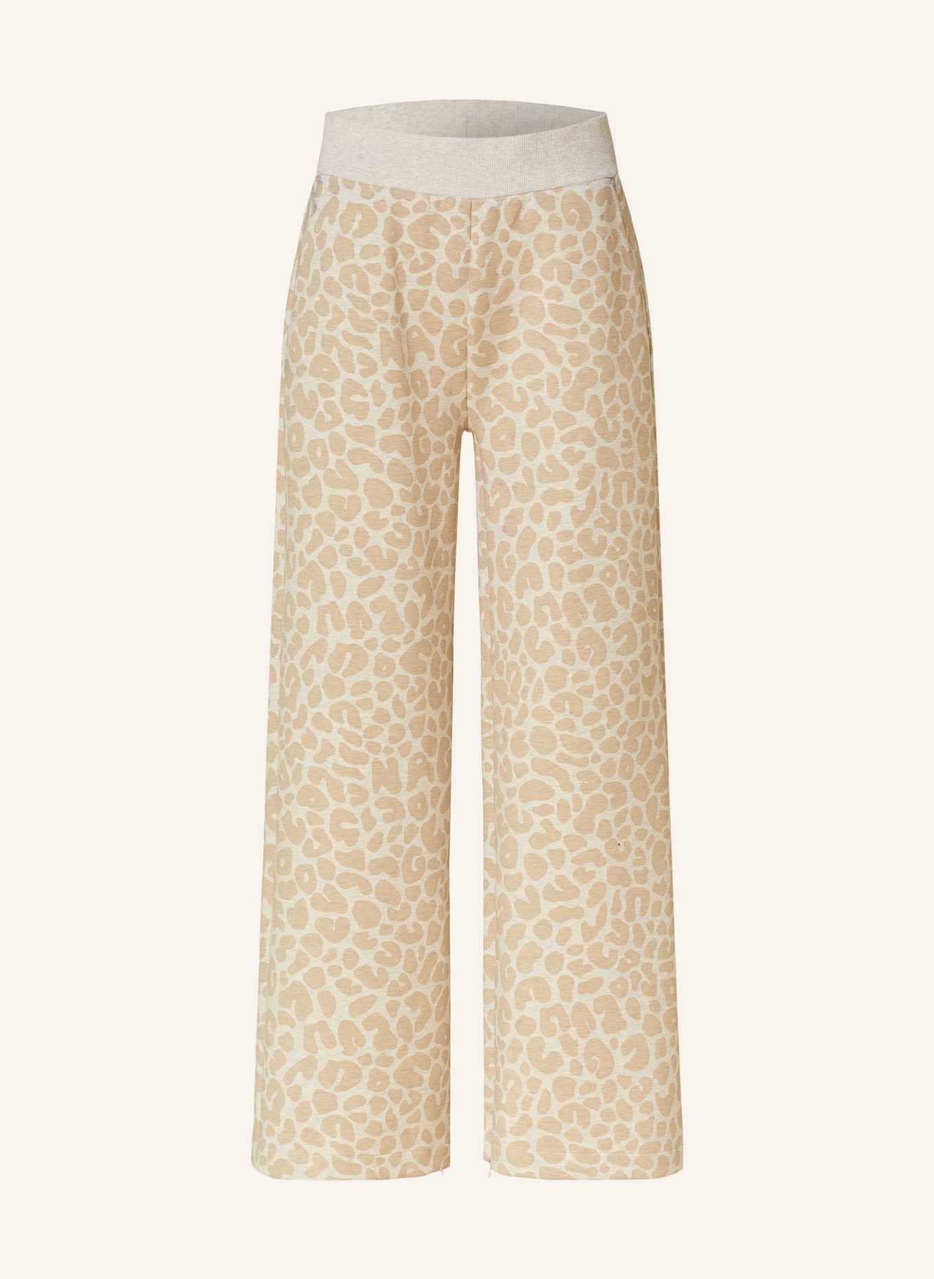 BOSS Jersey trousers ERKUNDA, Color: BEIGE/ CREAM (Image 1)