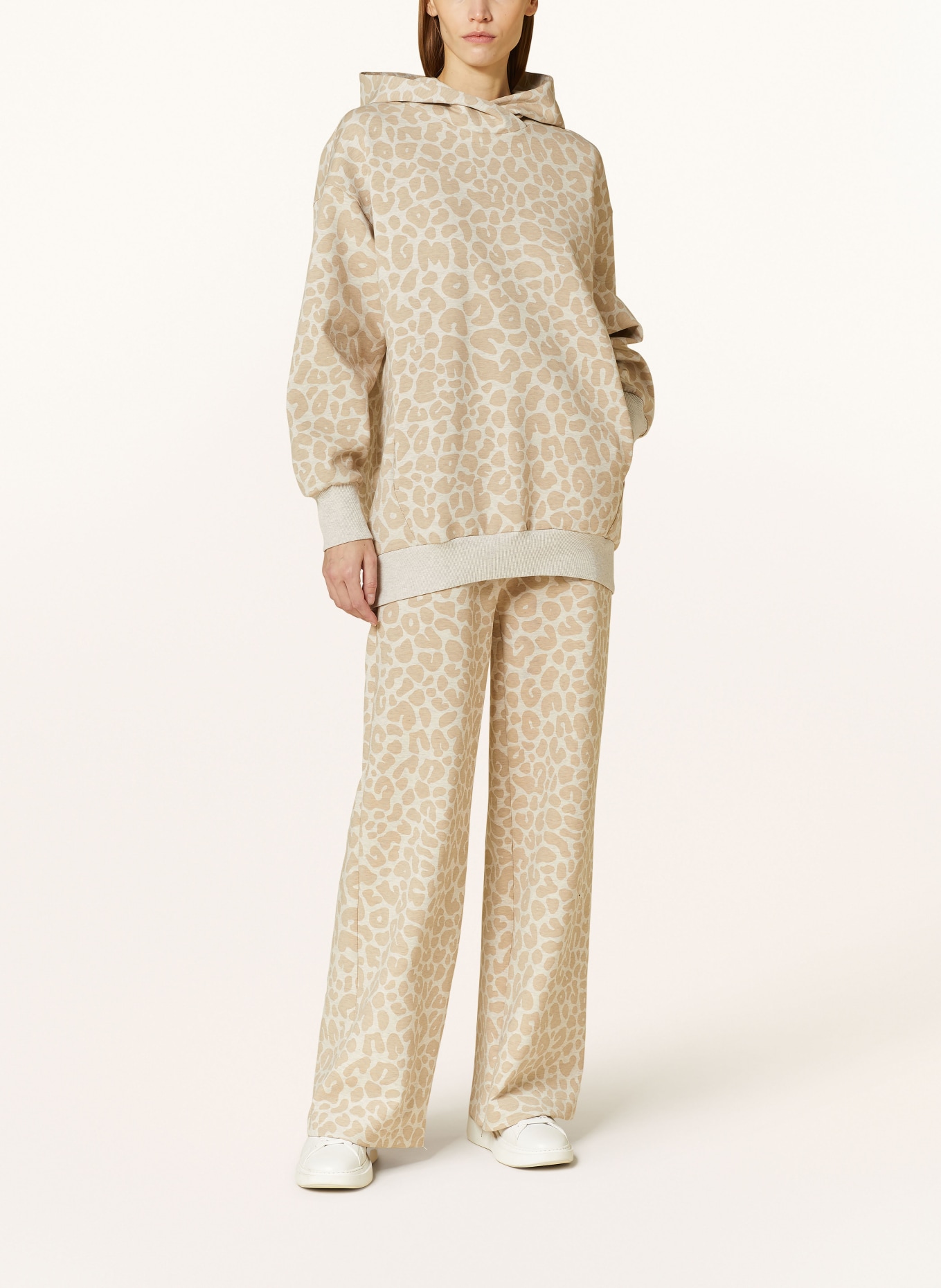 BOSS Jersey trousers ERKUNDA, Color: BEIGE/ CREAM (Image 2)