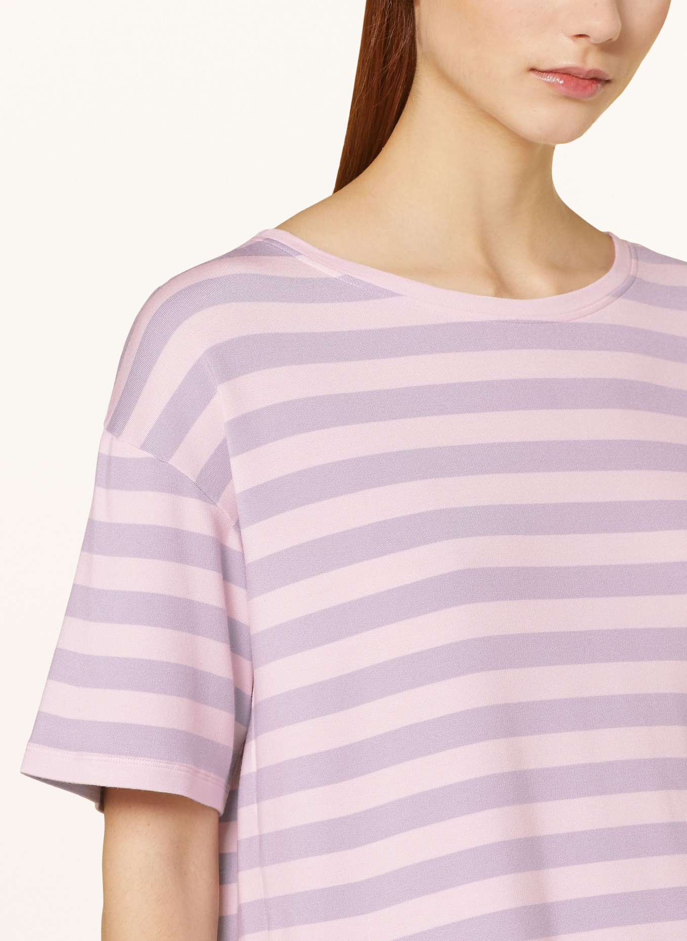 Juvia Koszulka od piżamy, Kolor: RÓŻOWY/ SZARONIEBIESKI (Obrazek 4)