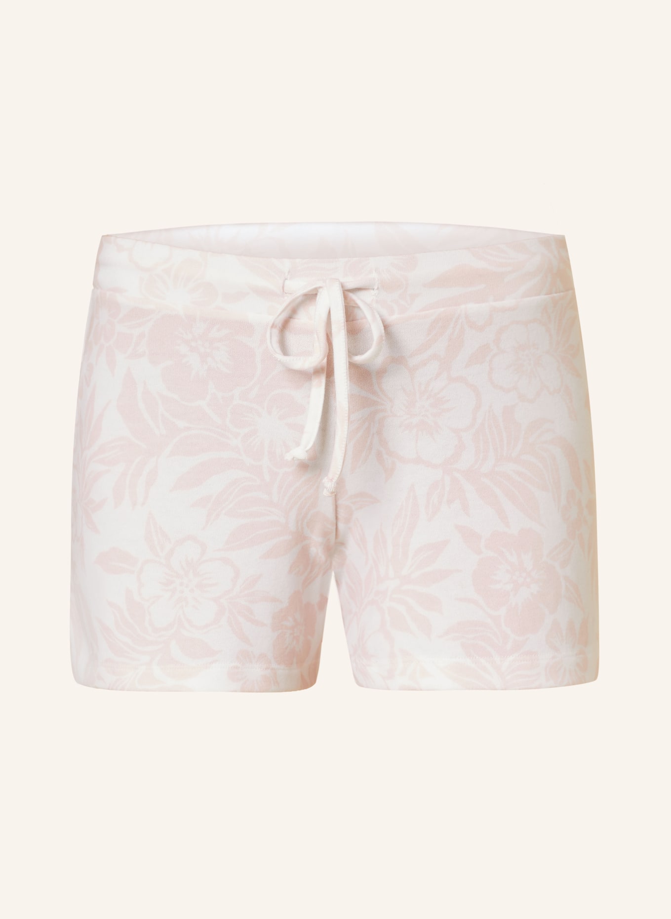 Juvia Pajama shorts, Color: WHITE/ PINK (Image 1)