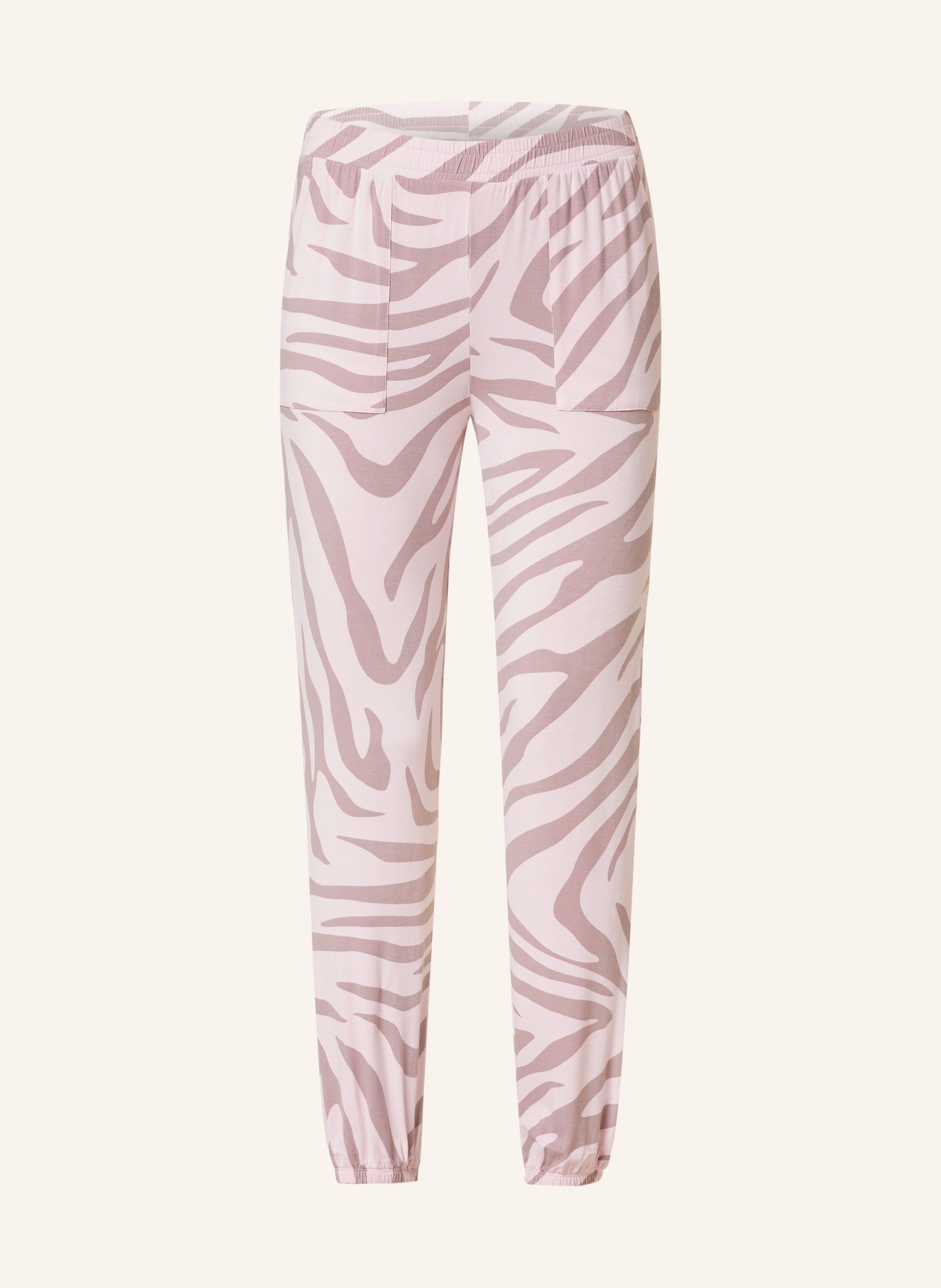 Juvia Pajama pants, Color: PINK/ TAUPE (Image 1)