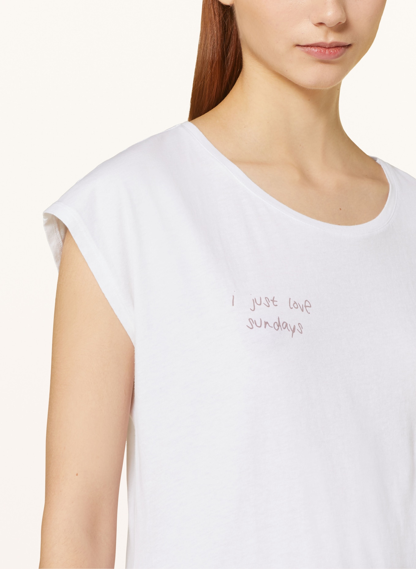 Juvia Pyžamové tričko, Barva: BÍLÁ (Obrázek 4)