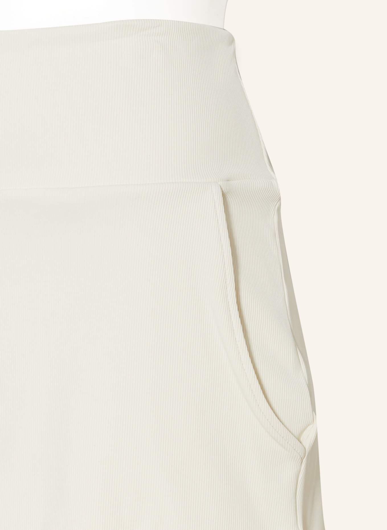 MYMARINI Dół od bikini typu bokserki z ochroną UV 50+, Kolor: ECRU (Obrazek 6)