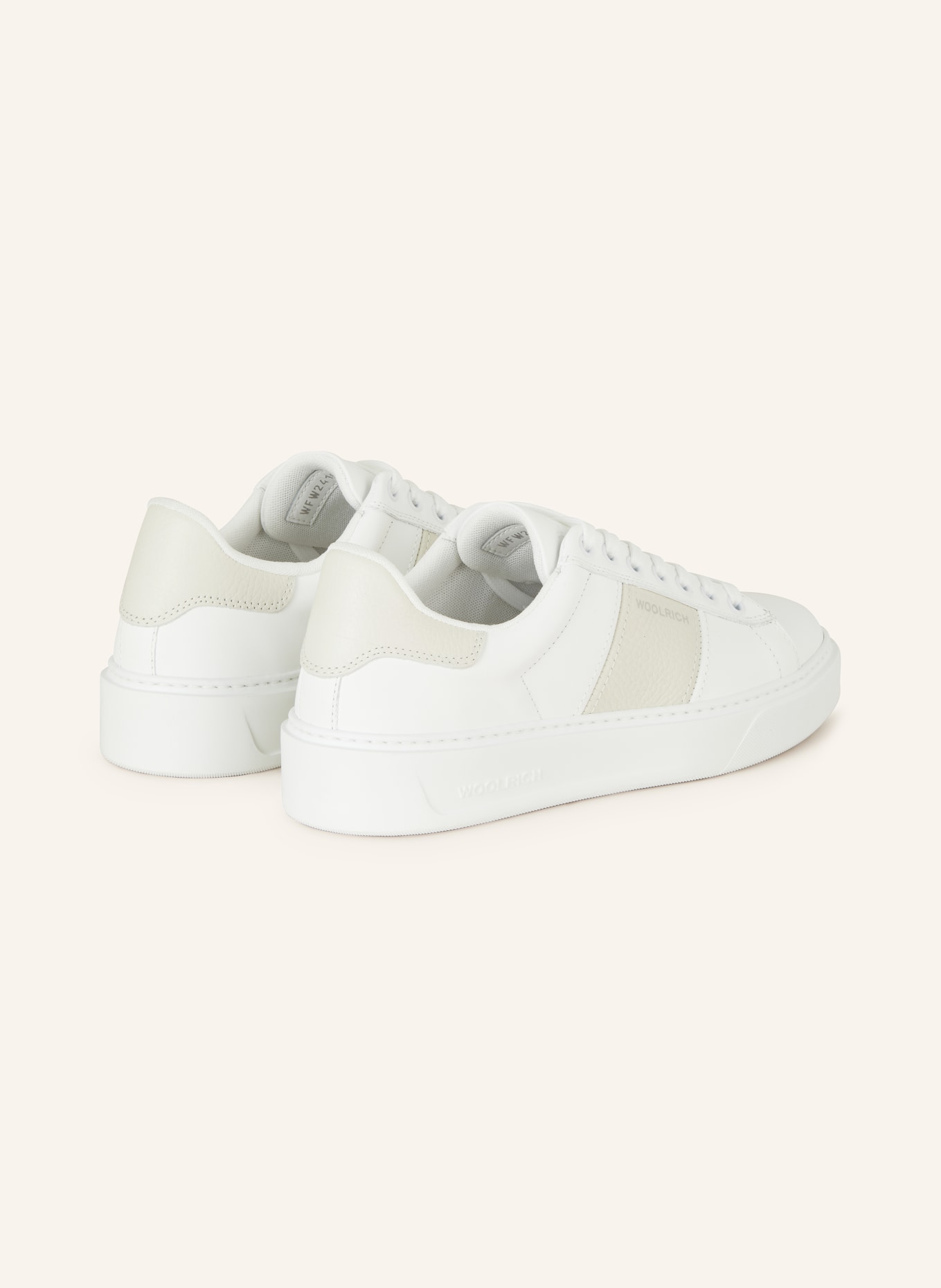 WOOLRICH Sneakers, Color: WHITE/ CREAM (Image 2)