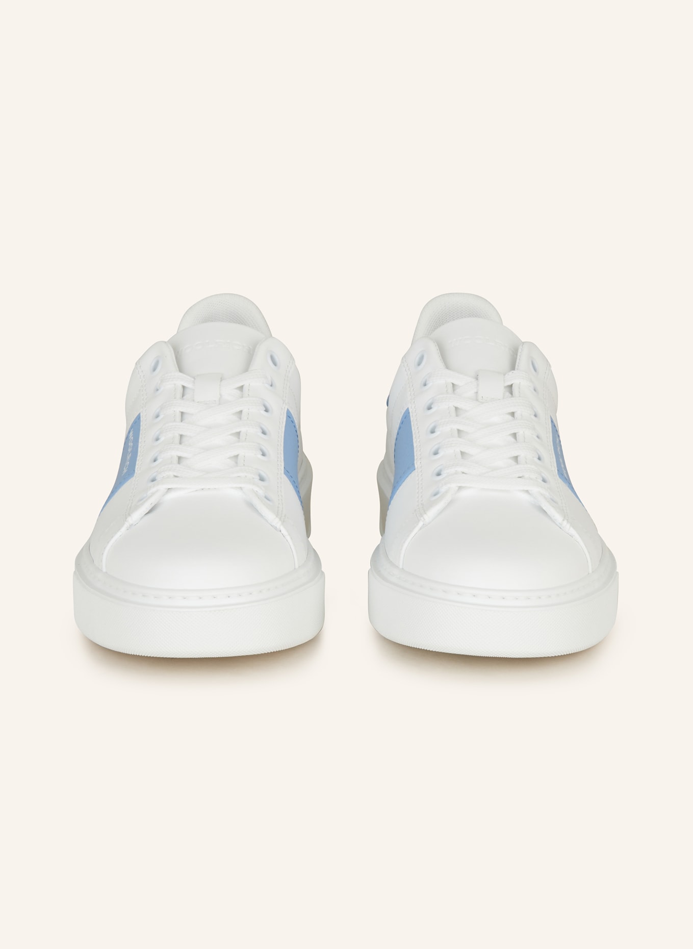 WOOLRICH Sneakers, Color: WHITE/ LIGHT BLUE (Image 3)