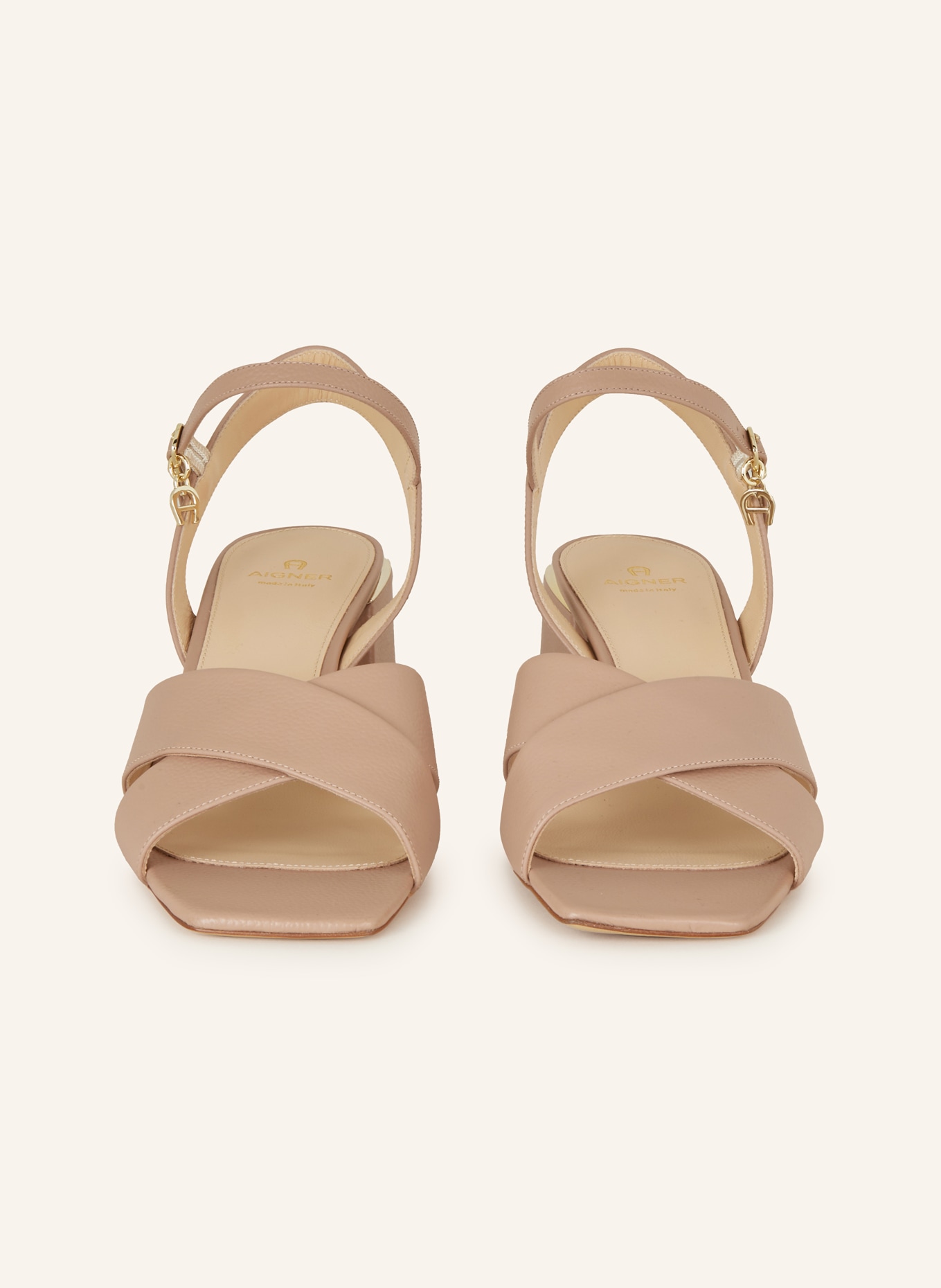 AIGNER Sandals HANNAH 12, Color: TAUPE (Image 3)