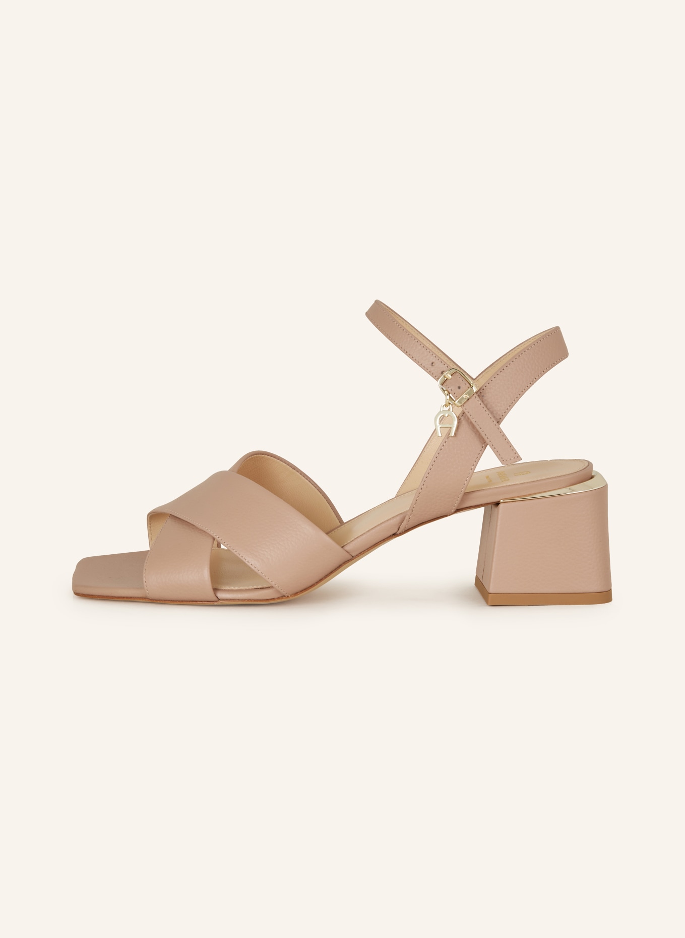AIGNER Sandals HANNAH 12, Color: TAUPE (Image 4)
