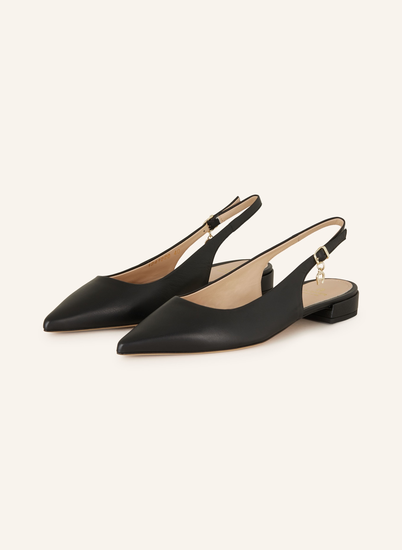 AIGNER Slingballerinas ALINA 4F: SCHWARZ