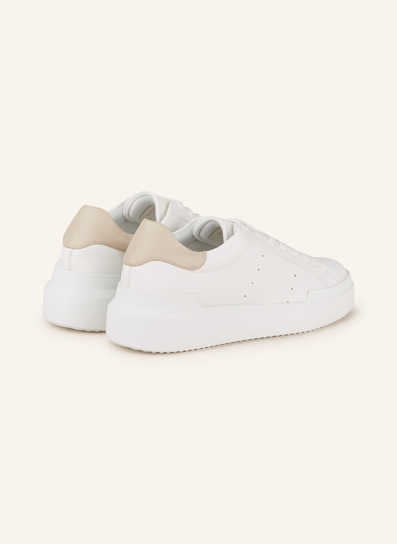 BOGNER Sneakers HOLLYWOOD 19C, Color: WHITE/ BEIGE (Image 2)