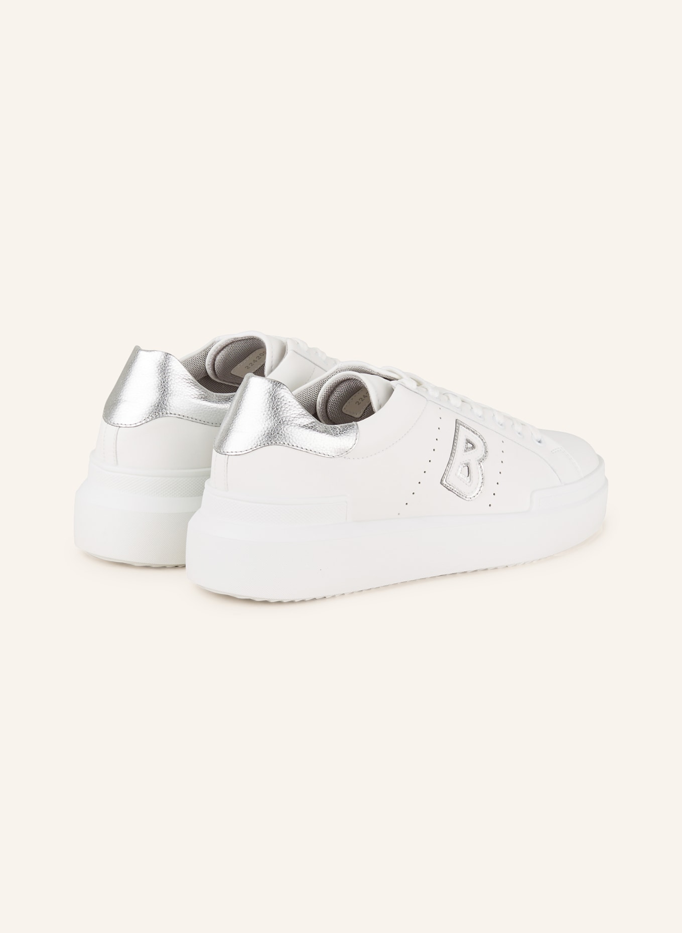BOGNER Sneakers HOLLYWOOD 22A, Color: WHITE/ SILVER (Image 2)