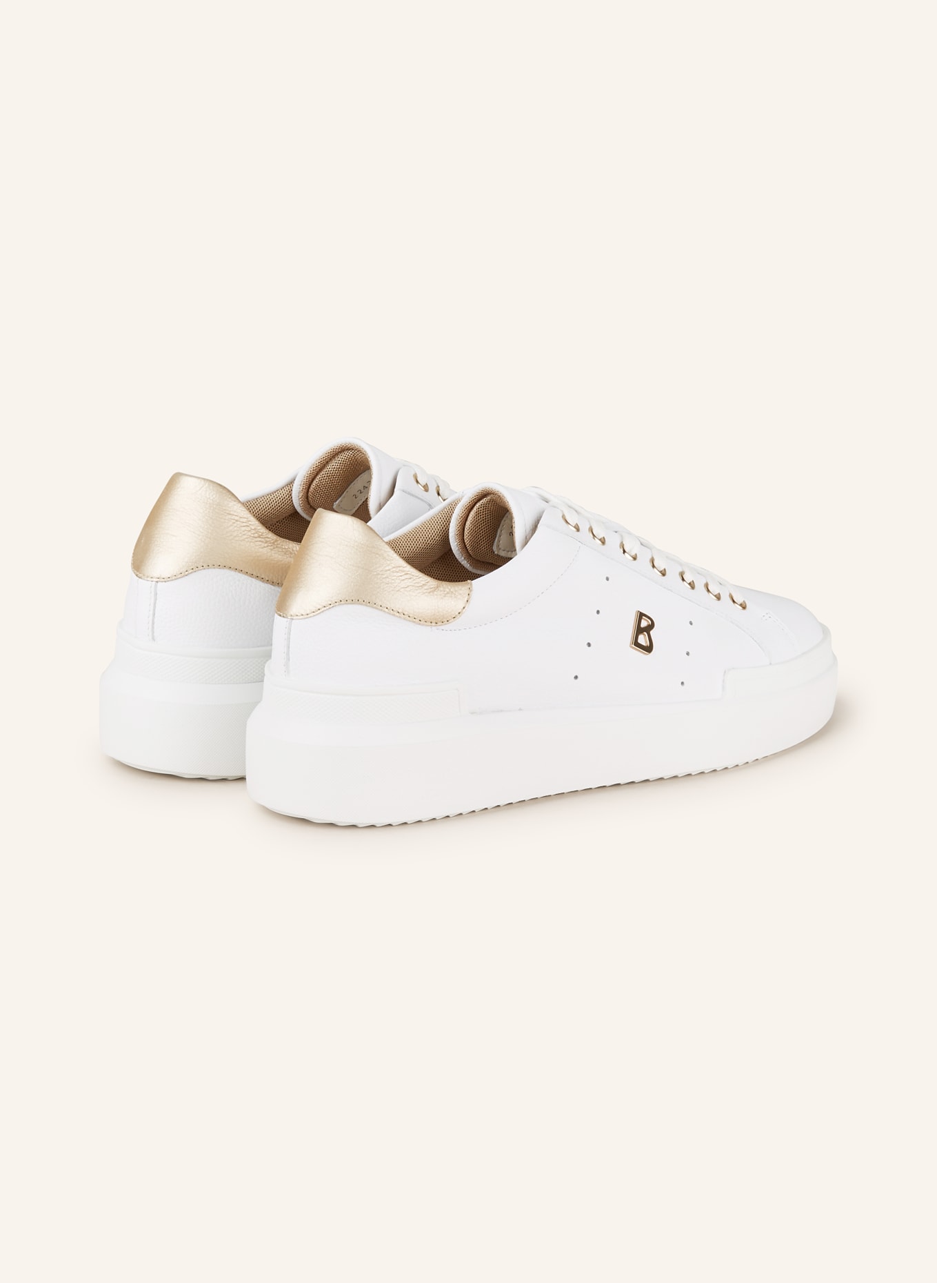 BOGNER Sneakers HOLLYWOOD 20B, Color: WHITE/ GOLD (Image 2)