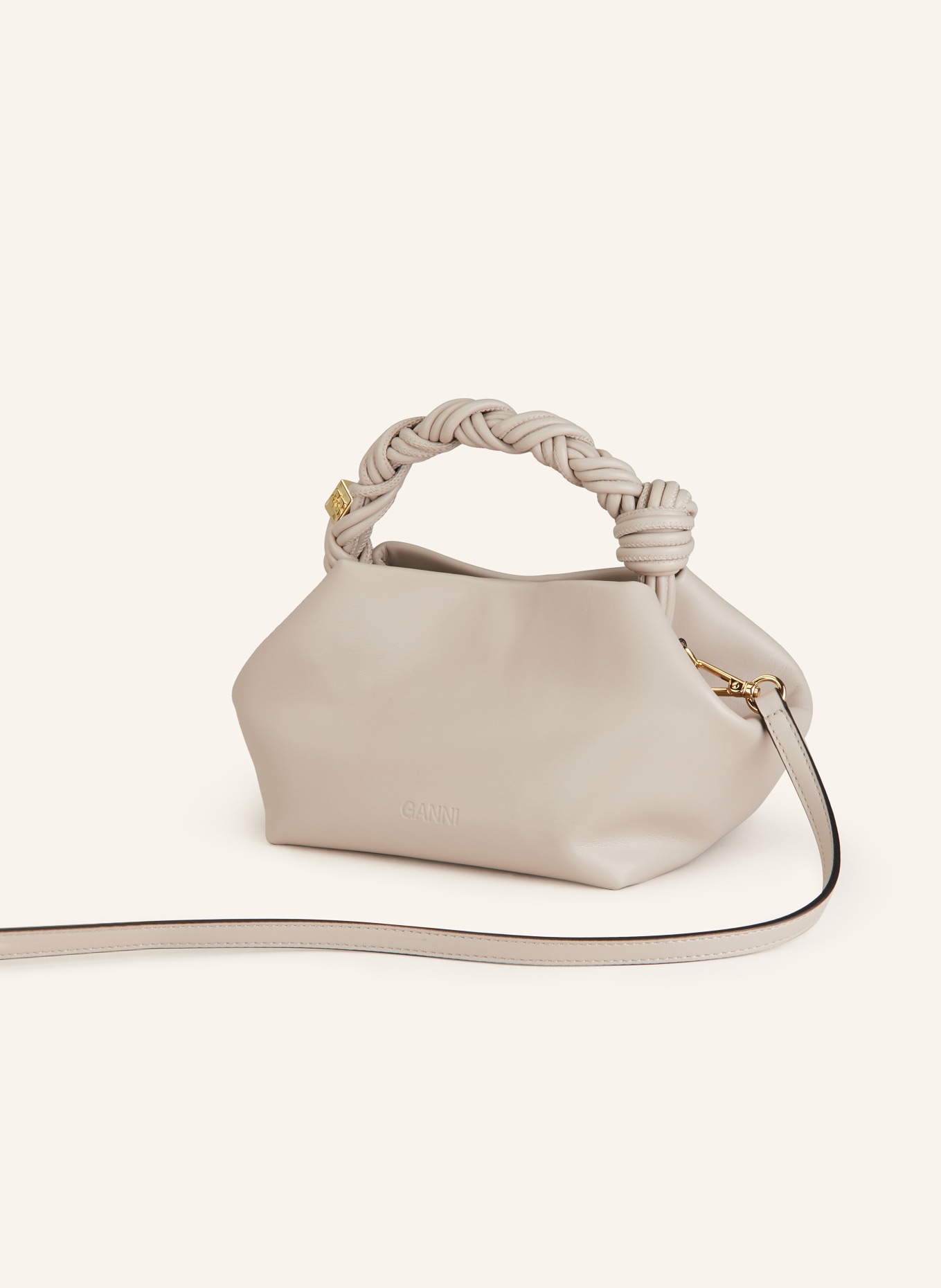 GANNI Handtasche BOU, Farbe: TAUPE (Bild 2)