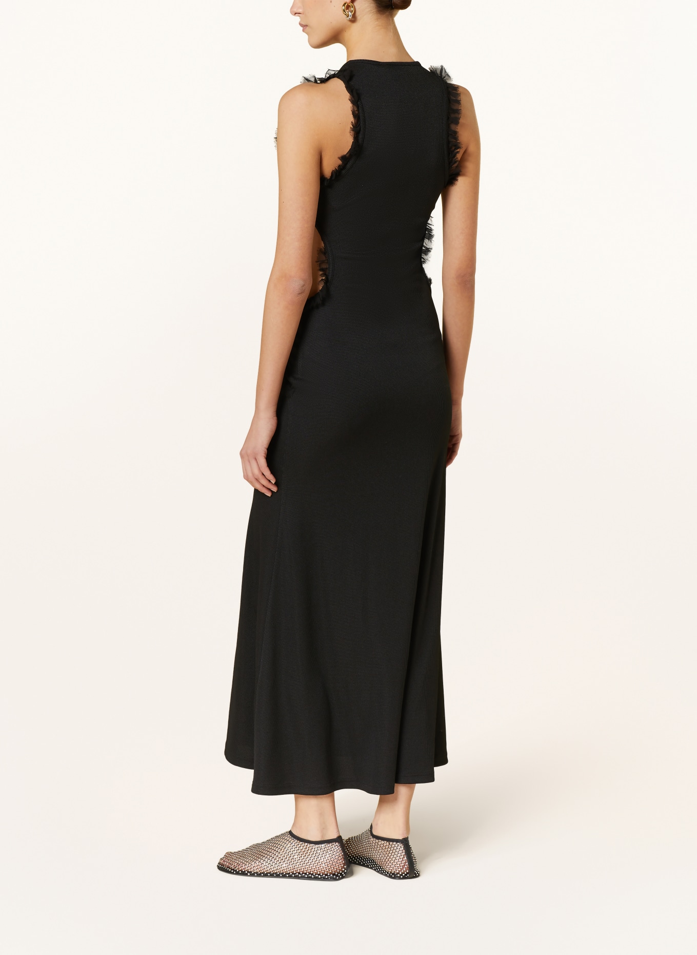 CHRISTOPHER ESBER Jersey dress CARINA with cut-outs, Color: BLACK (Image 3)
