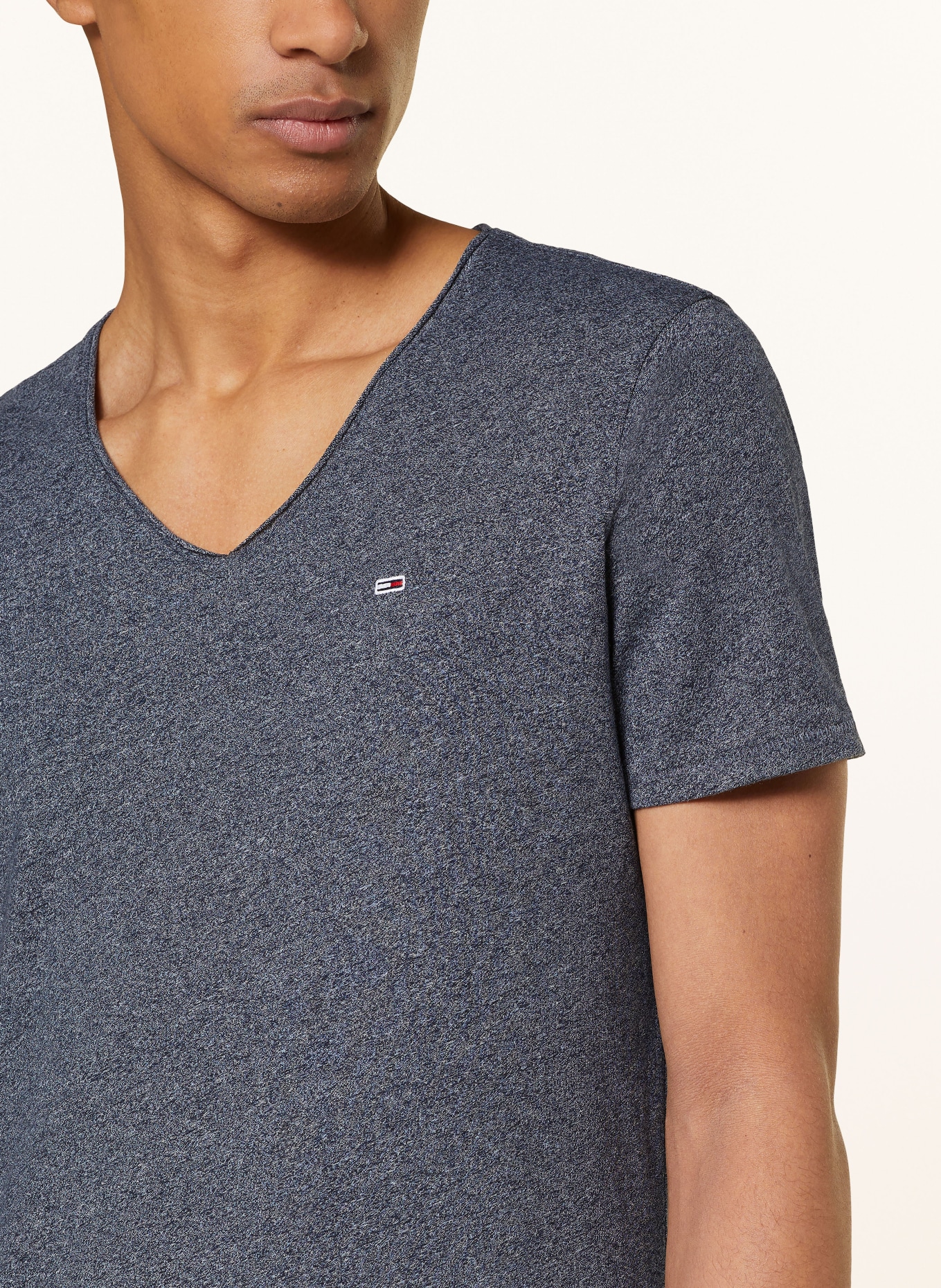 TOMMY JEANS T-Shirt: DUNKELBLAU