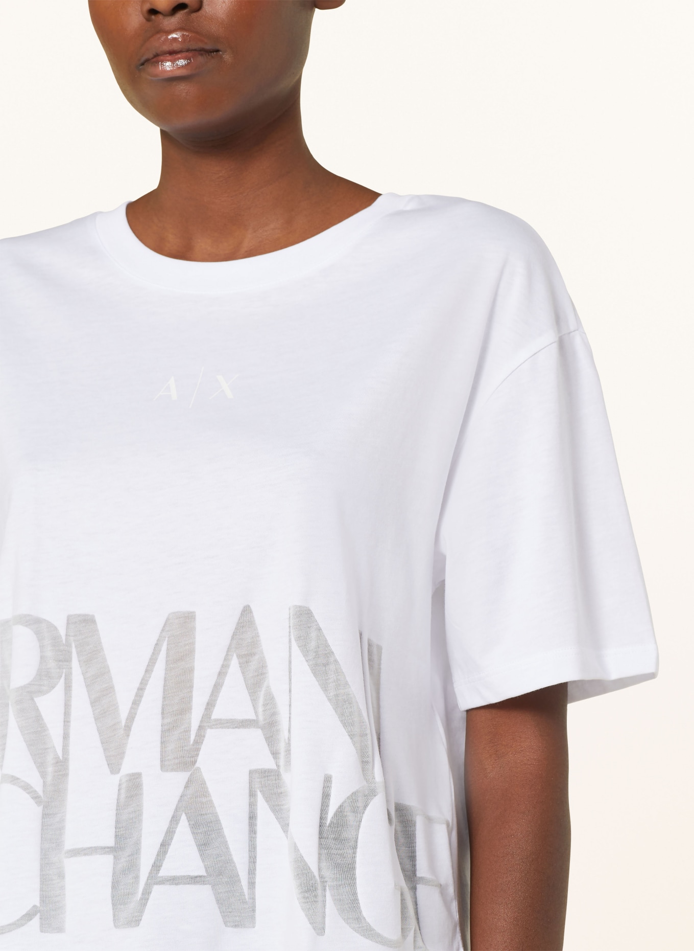 ARMANI EXCHANGE T-shirt, Color: WHITE (Image 4)