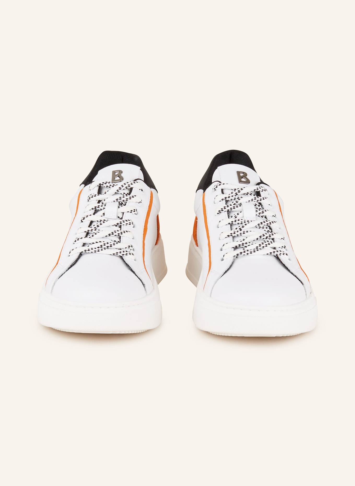 BOGNER Sneakers MILAN 11, Color: WHITE/ ORANGE (Image 3)