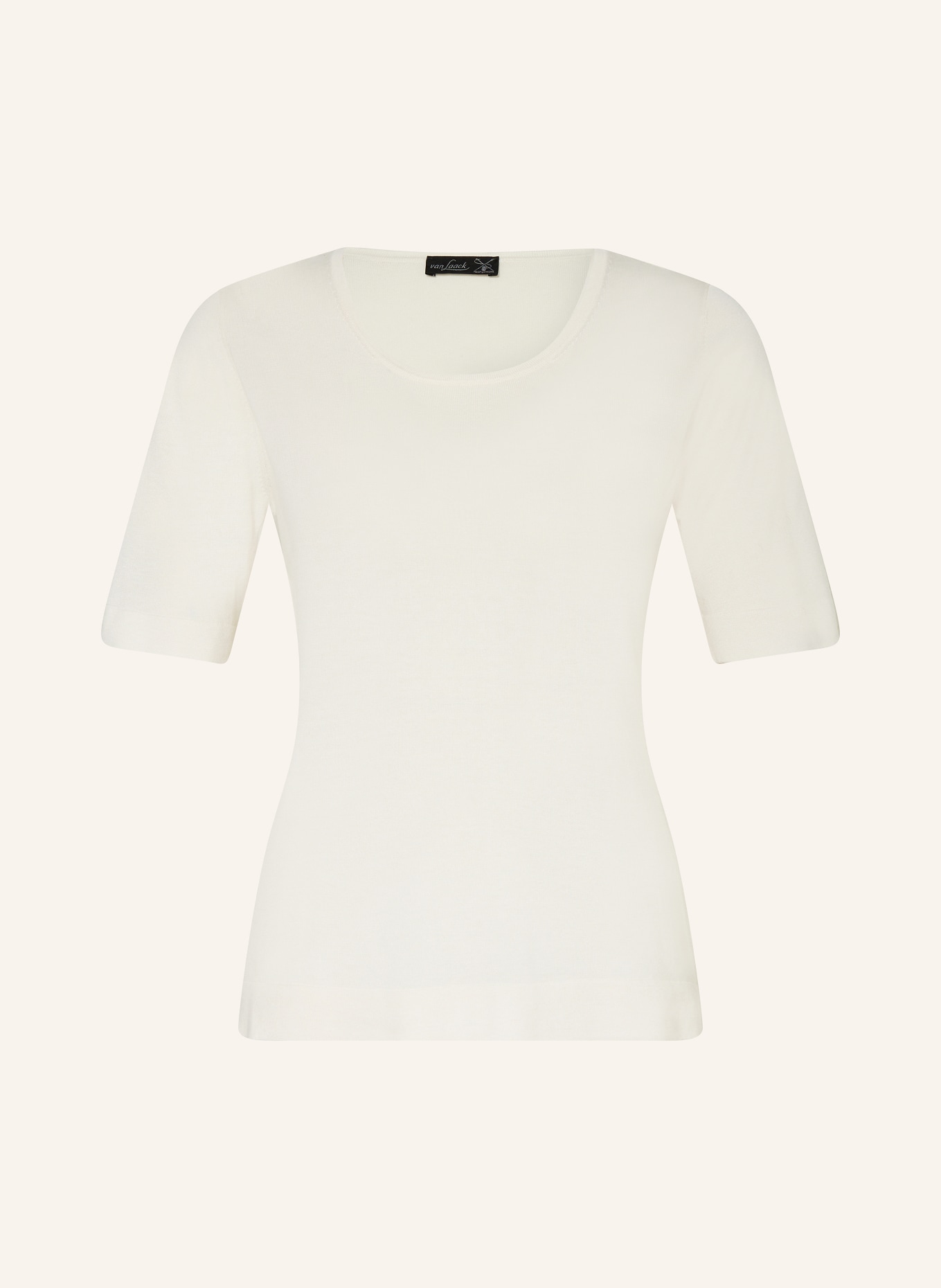 van Laack Knit shirt CAROLS, Color: WHITE (Image 1)