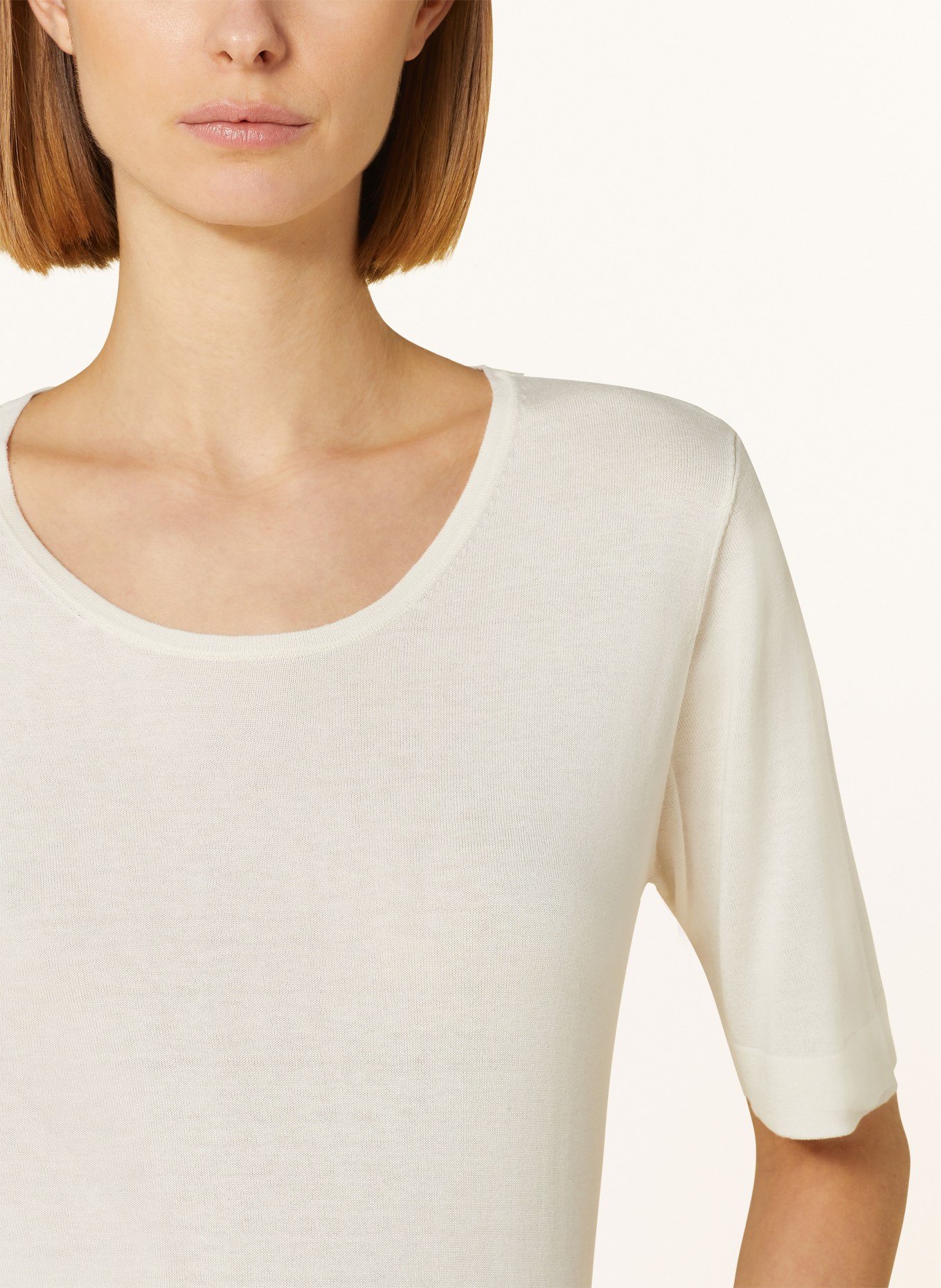 van Laack Knit shirt CAROLS, Color: WHITE (Image 4)