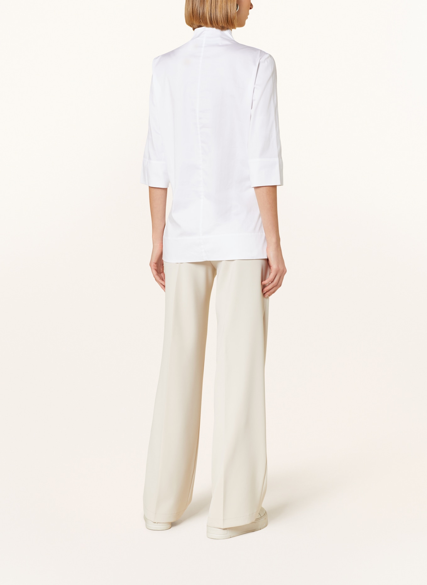 van Laack Blouse AMARA with 3/4 sleeves, Color: WHITE (Image 3)