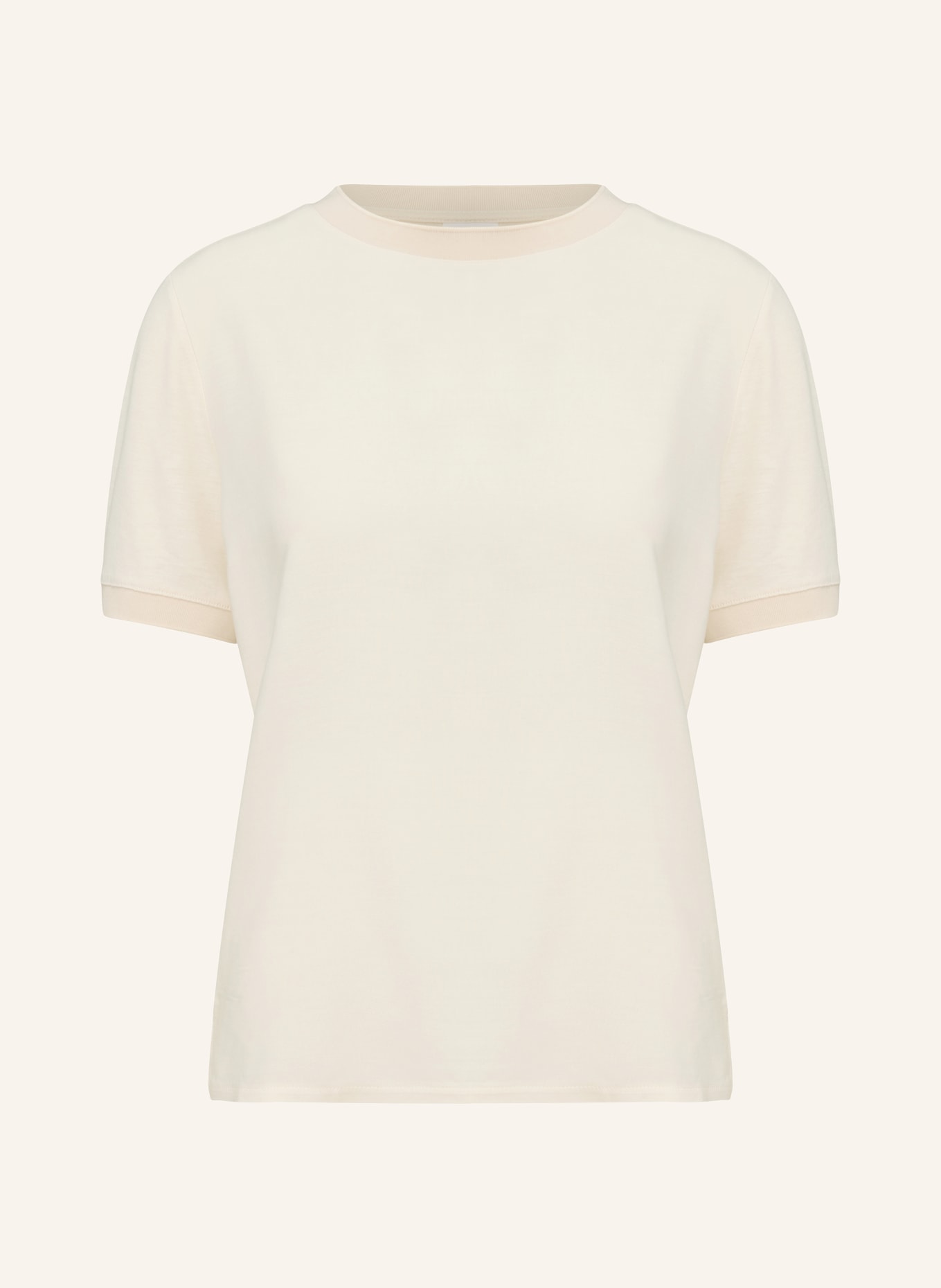 comma casual identity T-shirt, Color: LIGHT BROWN (Image 1)
