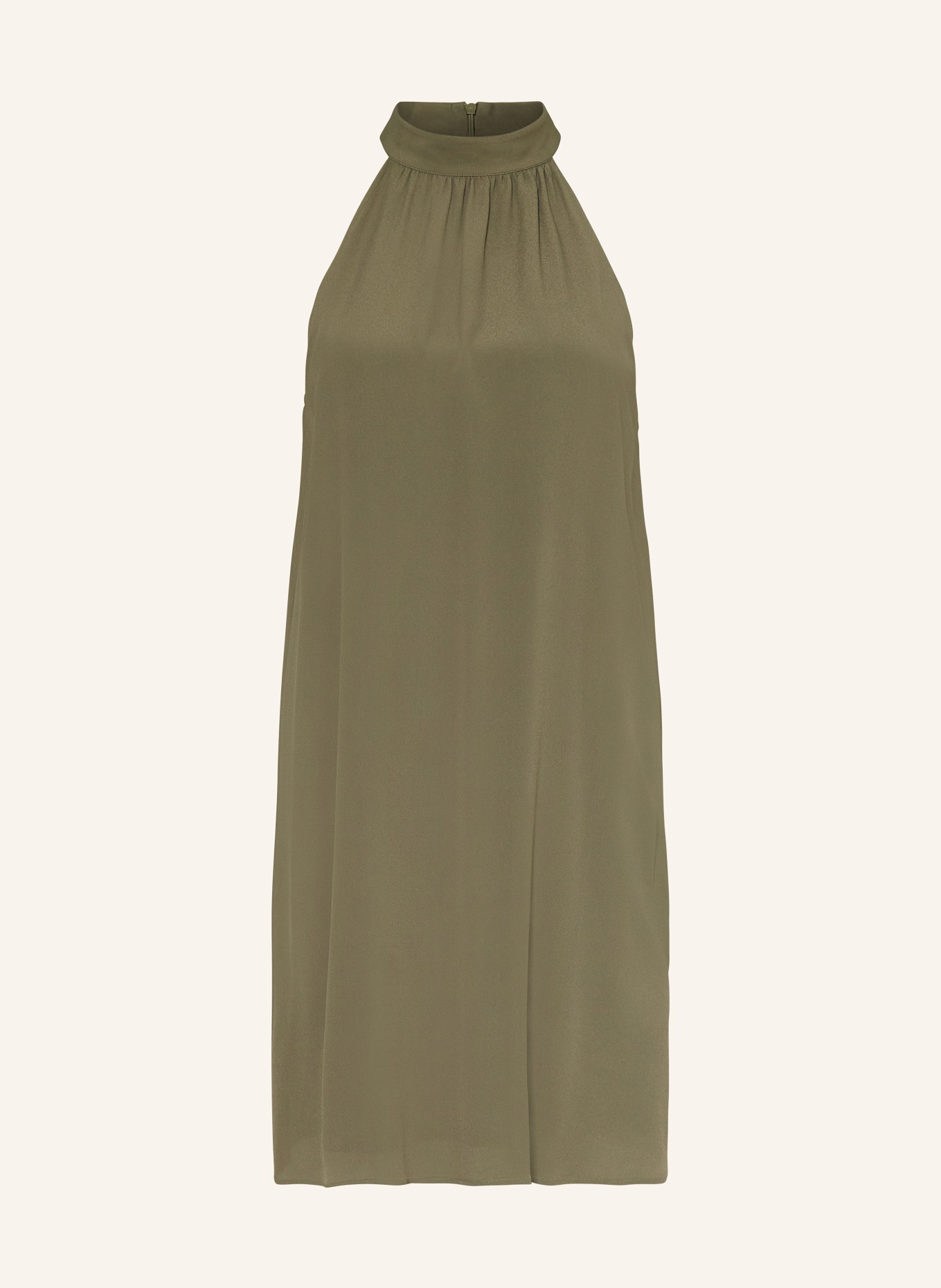 RIANI Šaty s hedvábím, Barva: OLIVOVÁ (Obrázek 1)