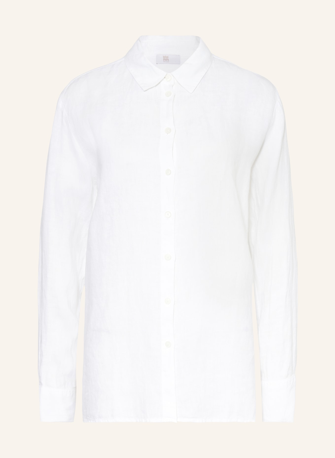RIANI Shirt blouse made of linen, Color: WHITE (Image 1)