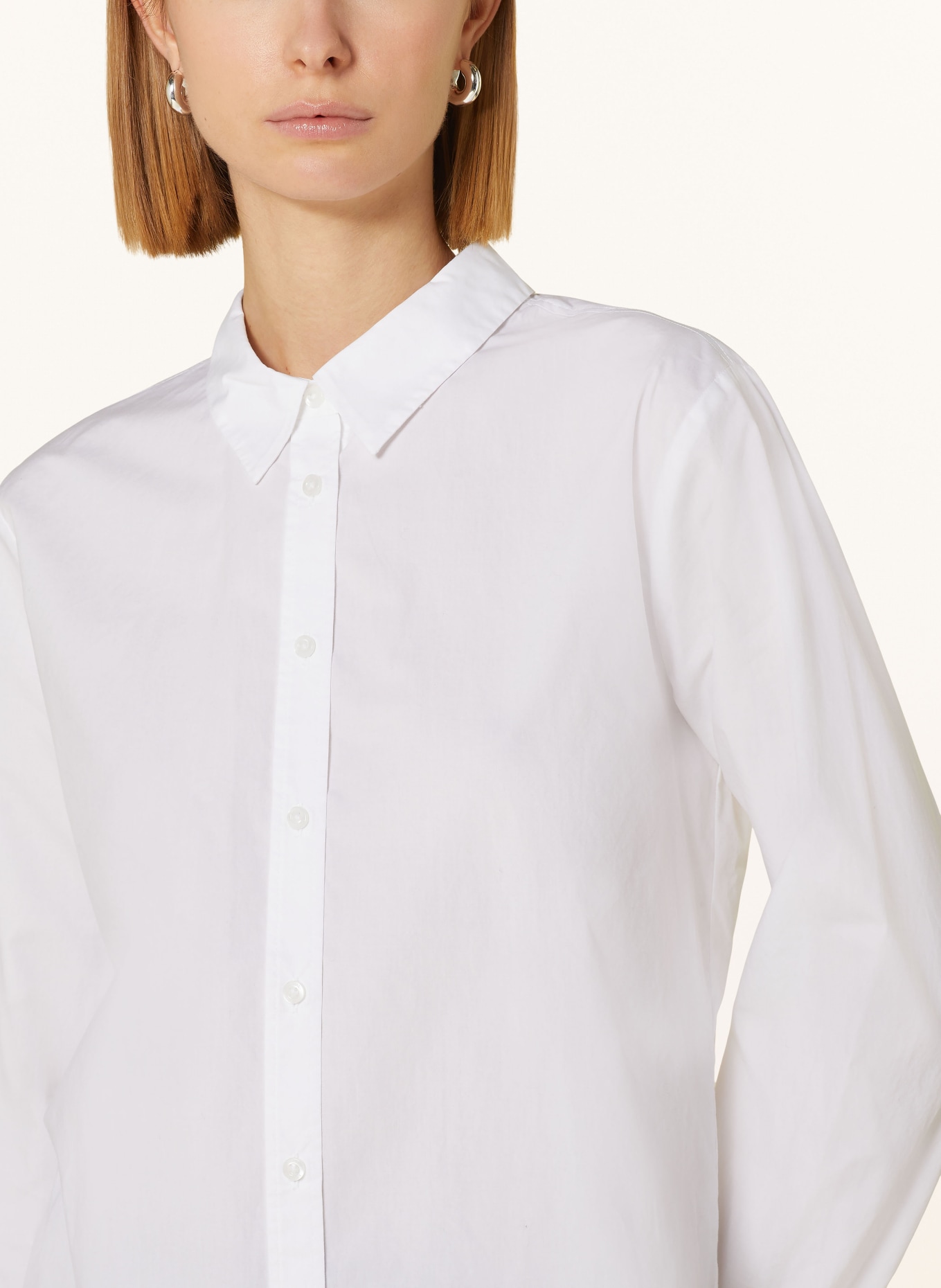 comma casual identity Shirt blouse, Color: WHITE (Image 4)