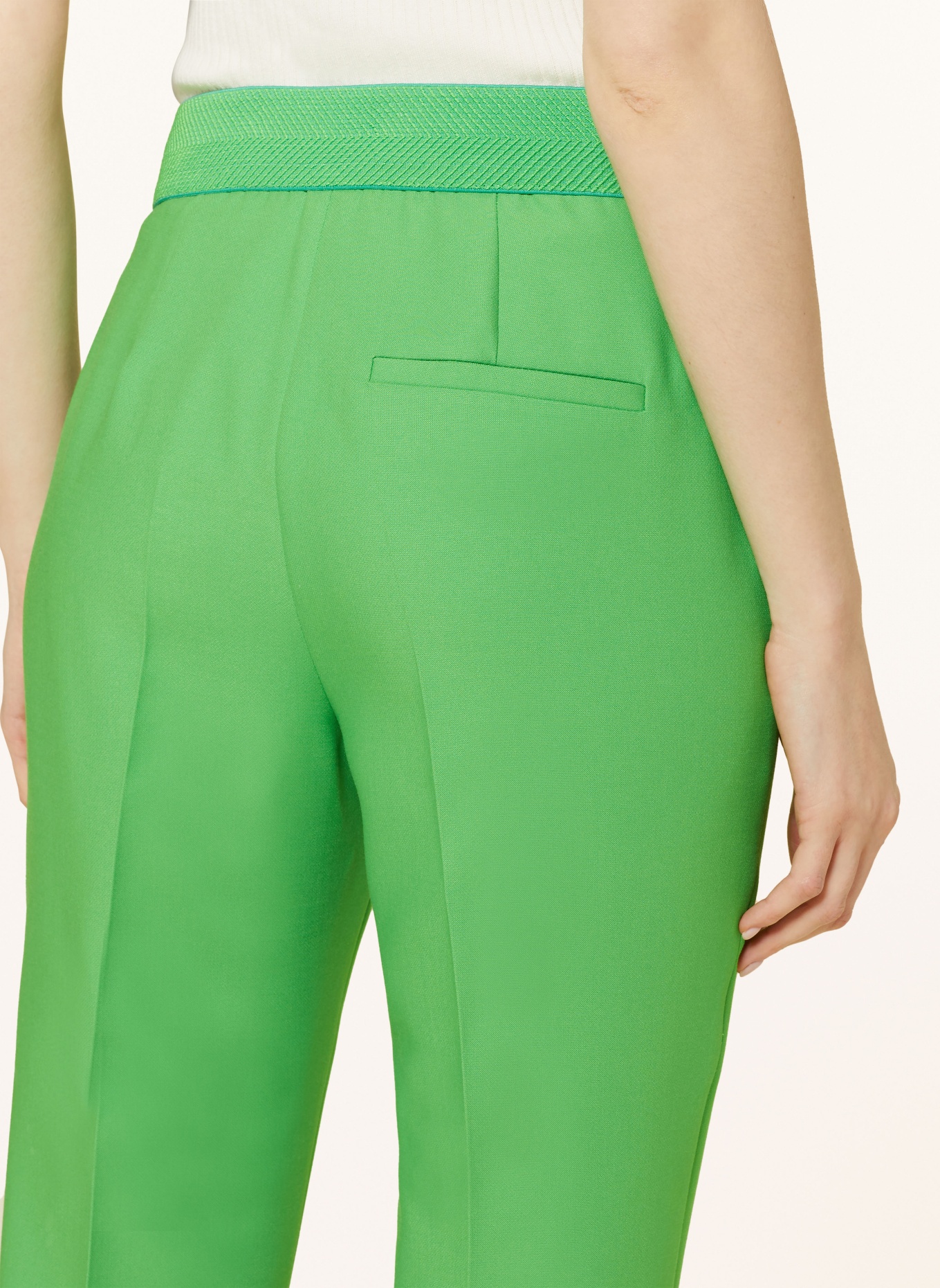 s.Oliver BLACK LABEL Trousers, Color: GREEN (Image 5)