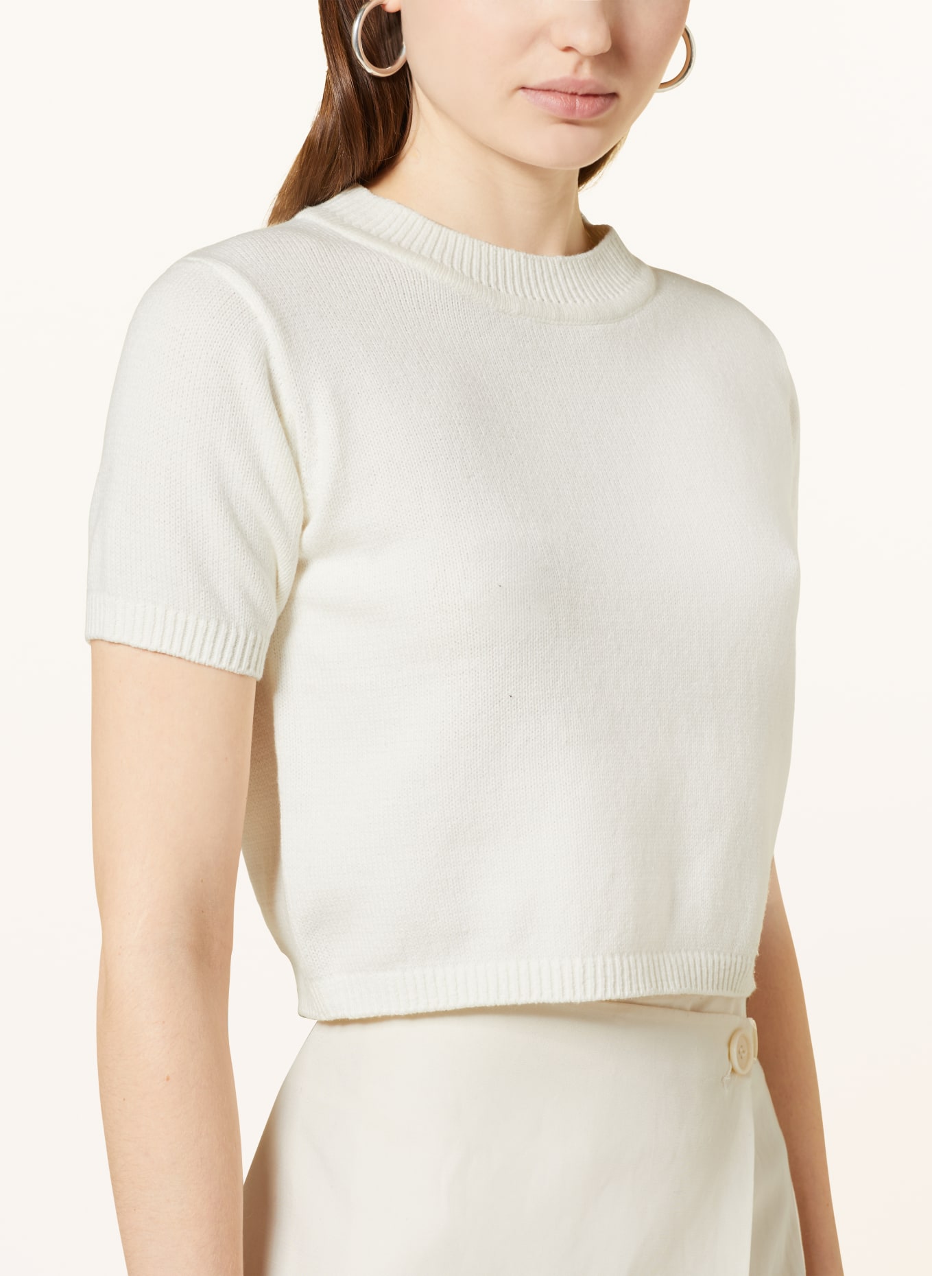 MRS & HUGS Knit shirt, Color: WHITE (Image 4)