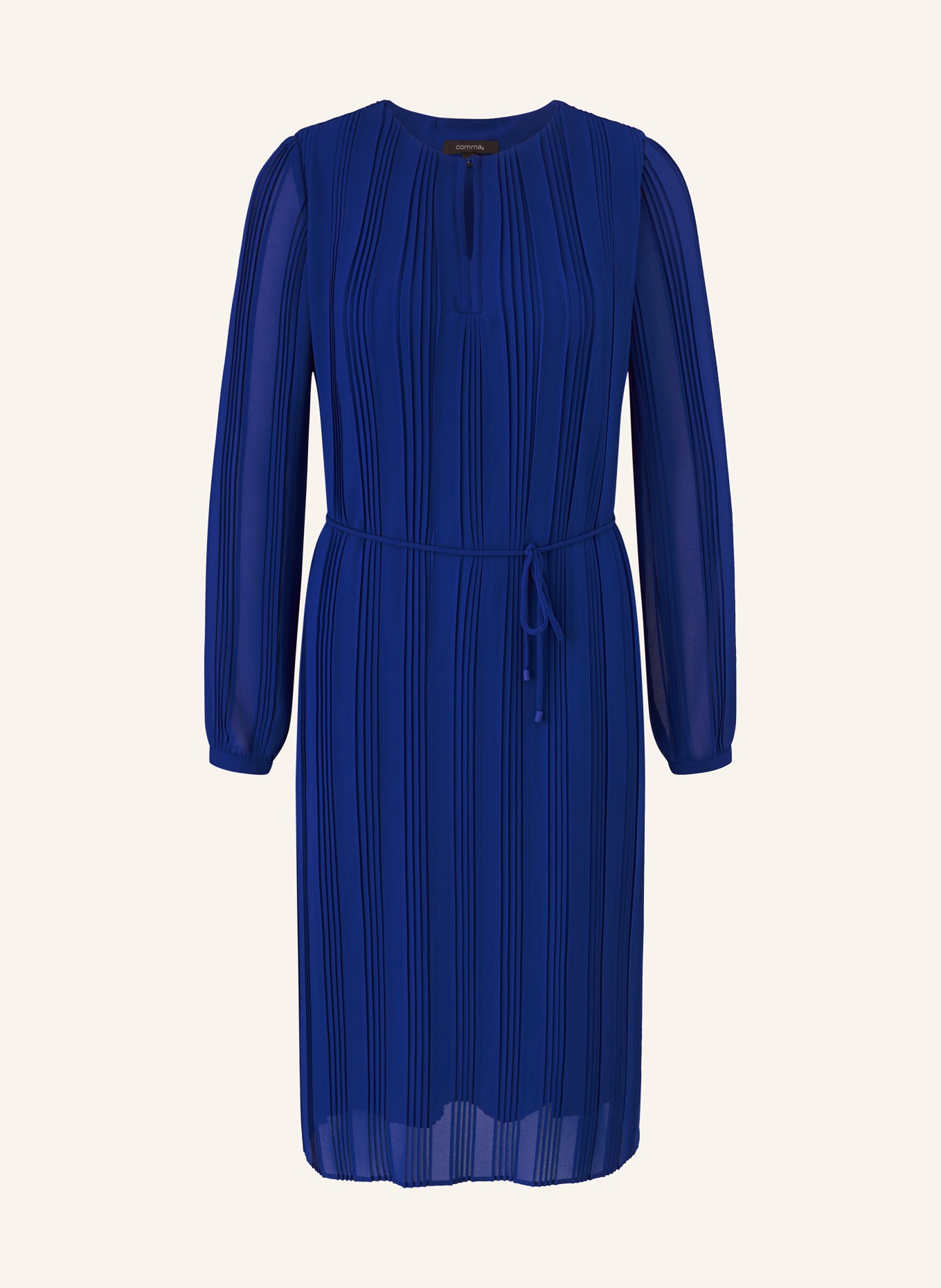 comma Dress, Color: BLUE (Image 1)